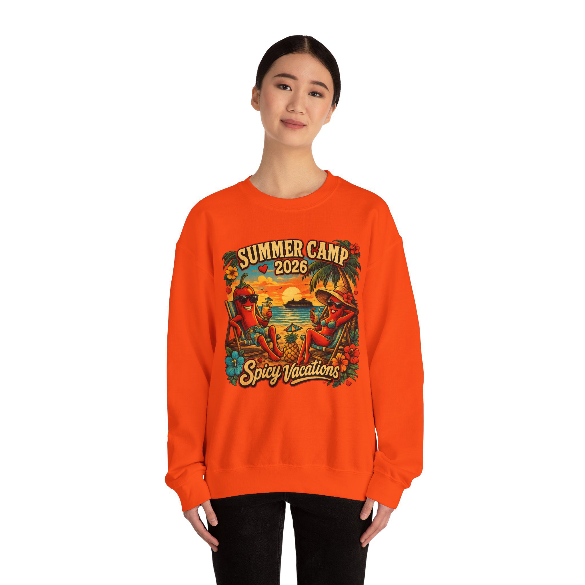 Unisex Crewneck Sweatshirt — "Summer Camp 2026" - 7 Colors - Image 16