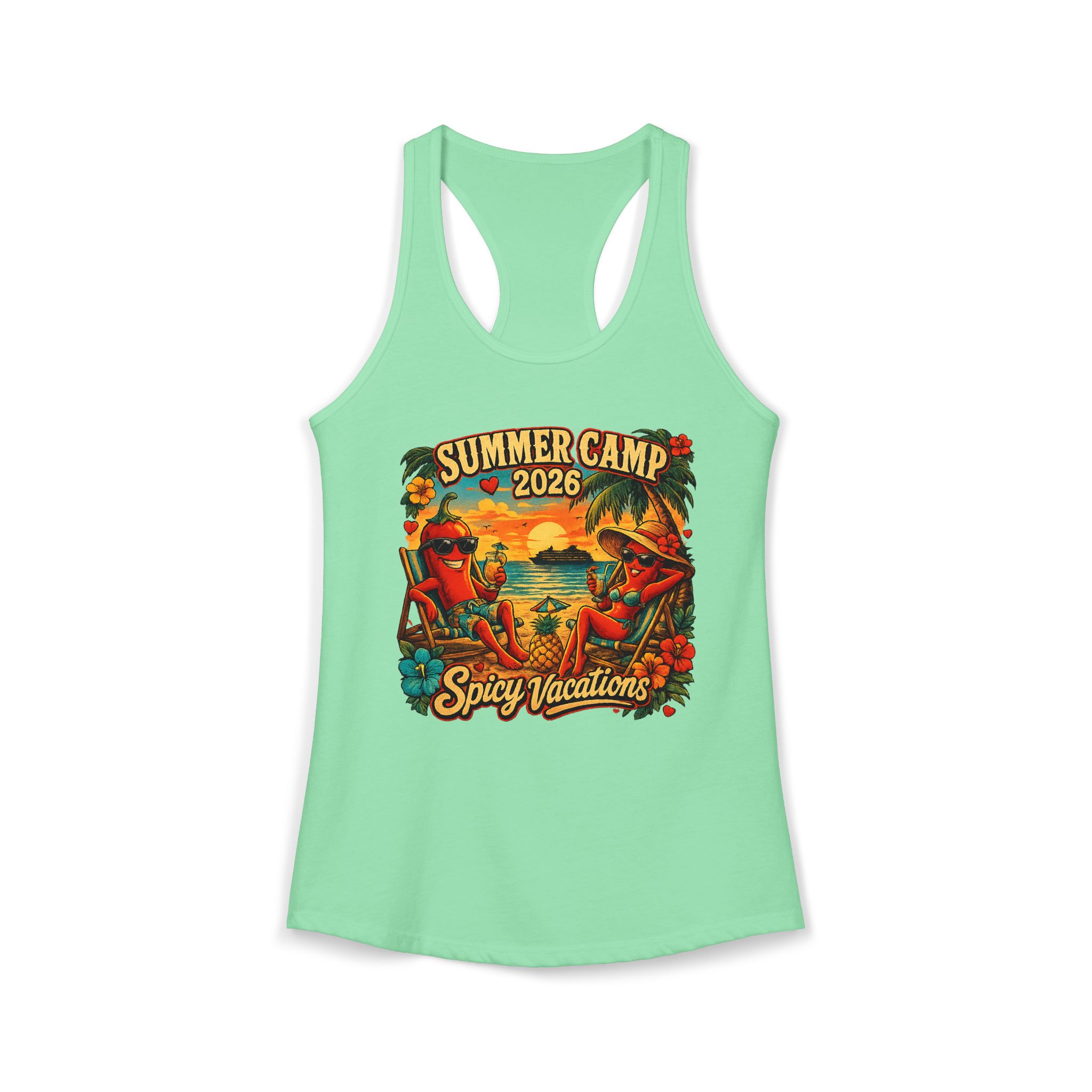 Summer Camp 2026 Women's Racerback Tank - 7 Colors - Image 21
