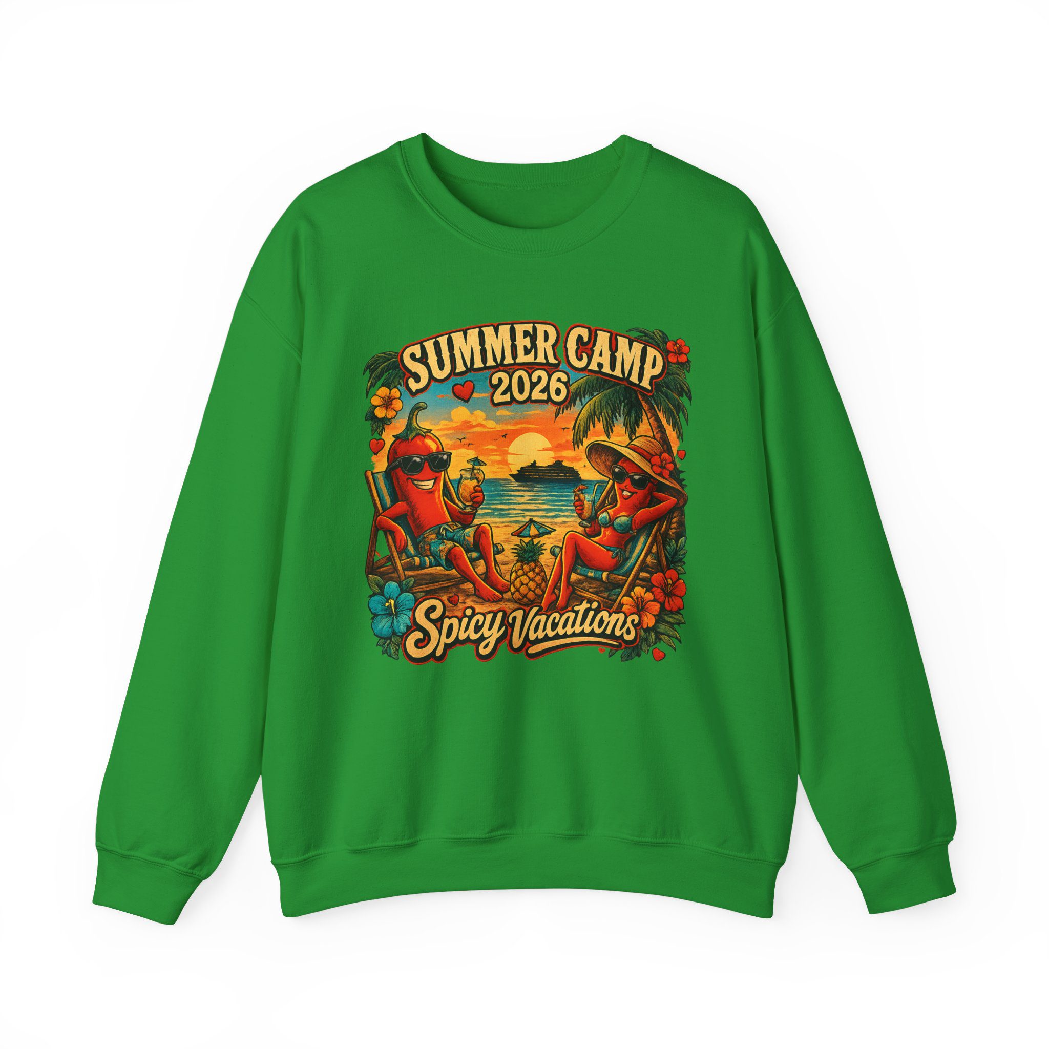 Unisex Crewneck Sweatshirt — "Summer Camp 2026" - 7 Colors - Image 21