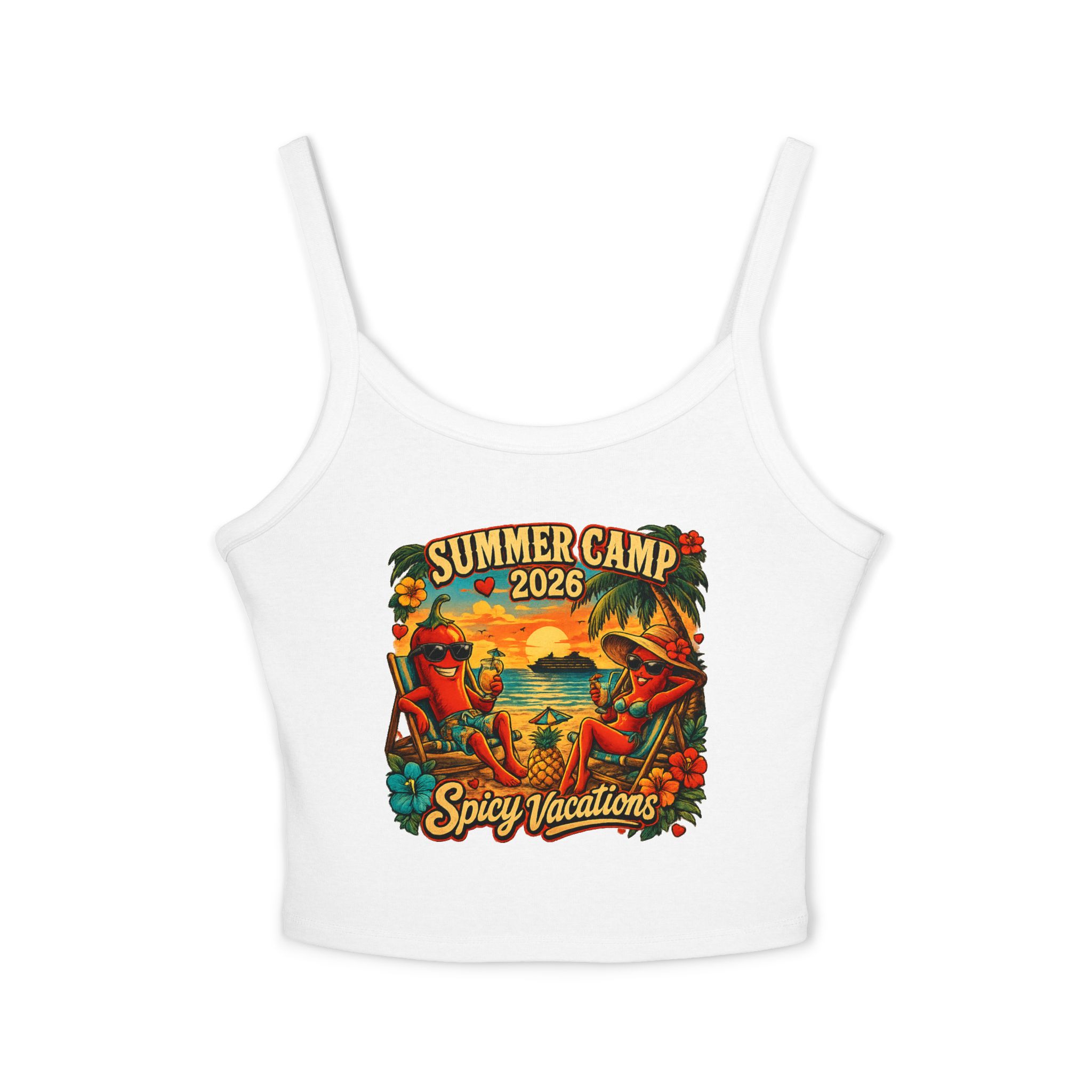Spaghetti Tank Top — Summer Camp 2026 - 5 Colors - Image 5