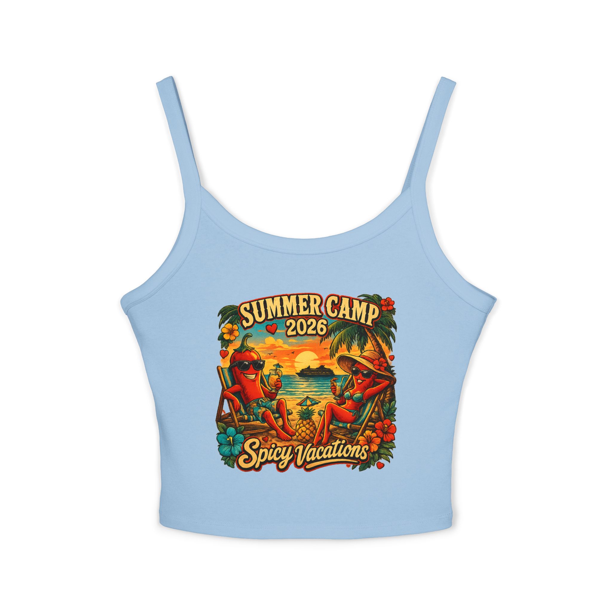Spaghetti Tank Top — Summer Camp 2026 - 5 Colors - Image 3
