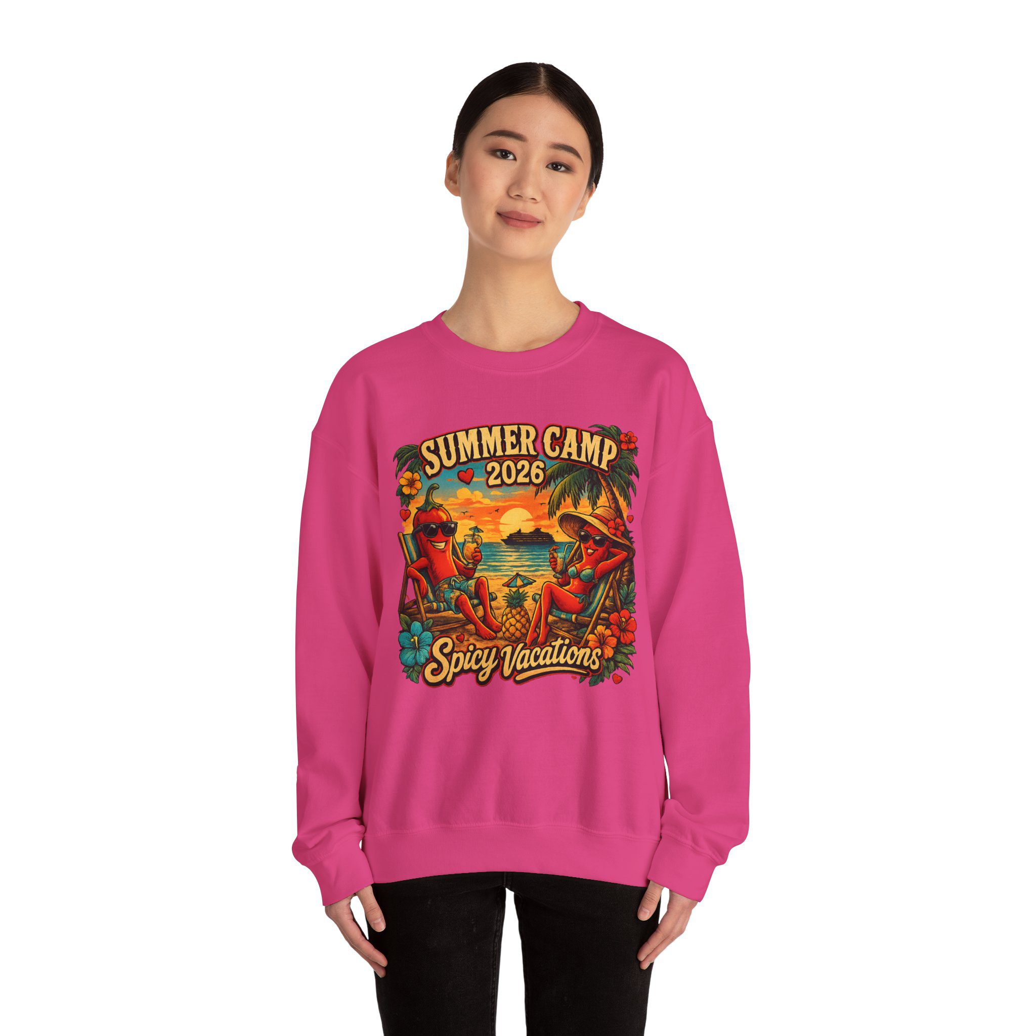 Unisex Crewneck Sweatshirt — "Summer Camp 2026" - 7 Colors - Image 36