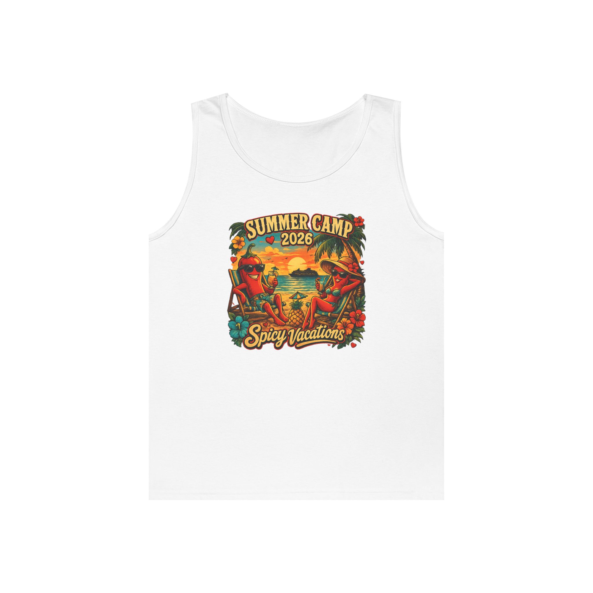 Summer Camp 2026 Men's Tank Top - 4 Colors - Image 5