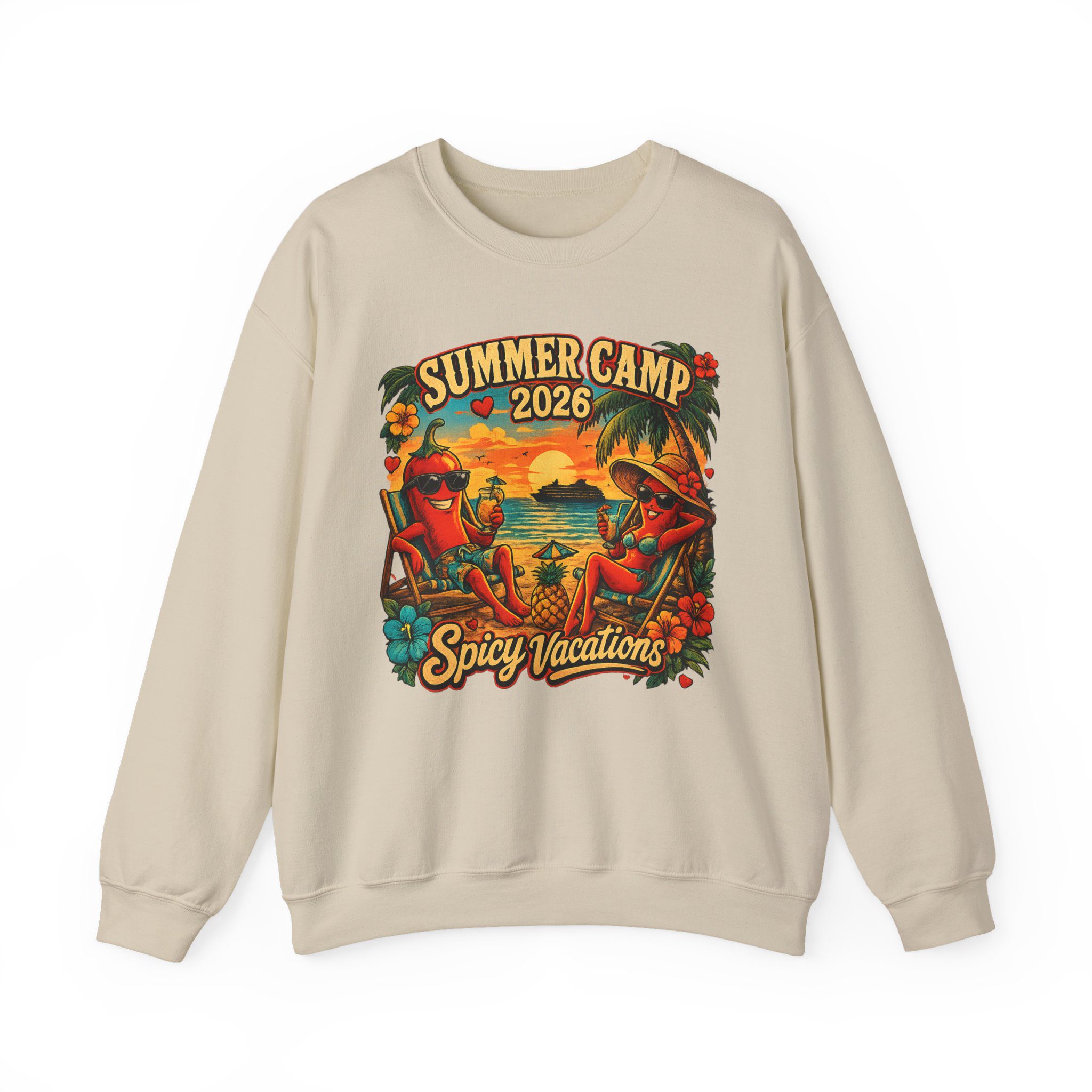 Unisex Crewneck Sweatshirt — "Summer Camp 2026" - 7 Colors - Image 9