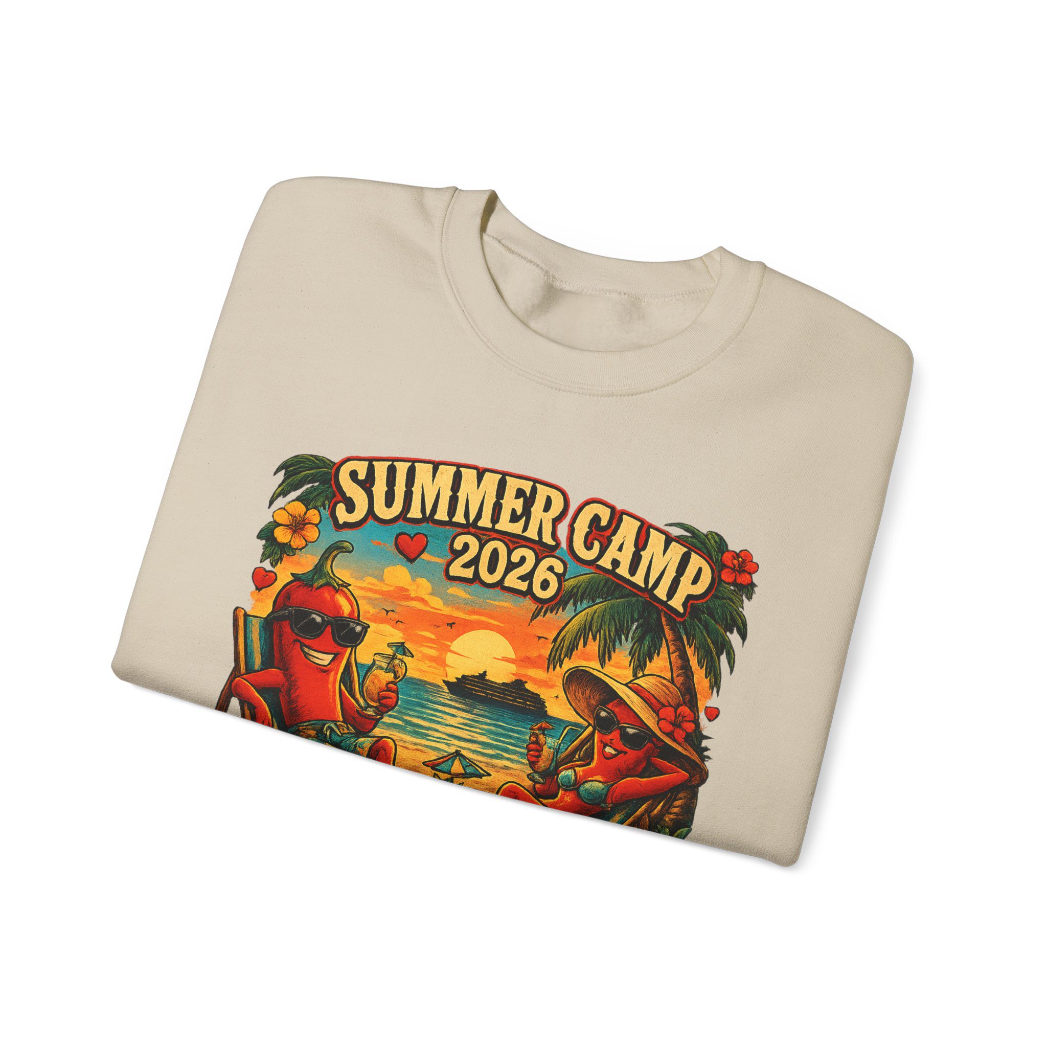 Unisex Crewneck Sweatshirt — "Summer Camp 2026" - 7 Colors - Image 11