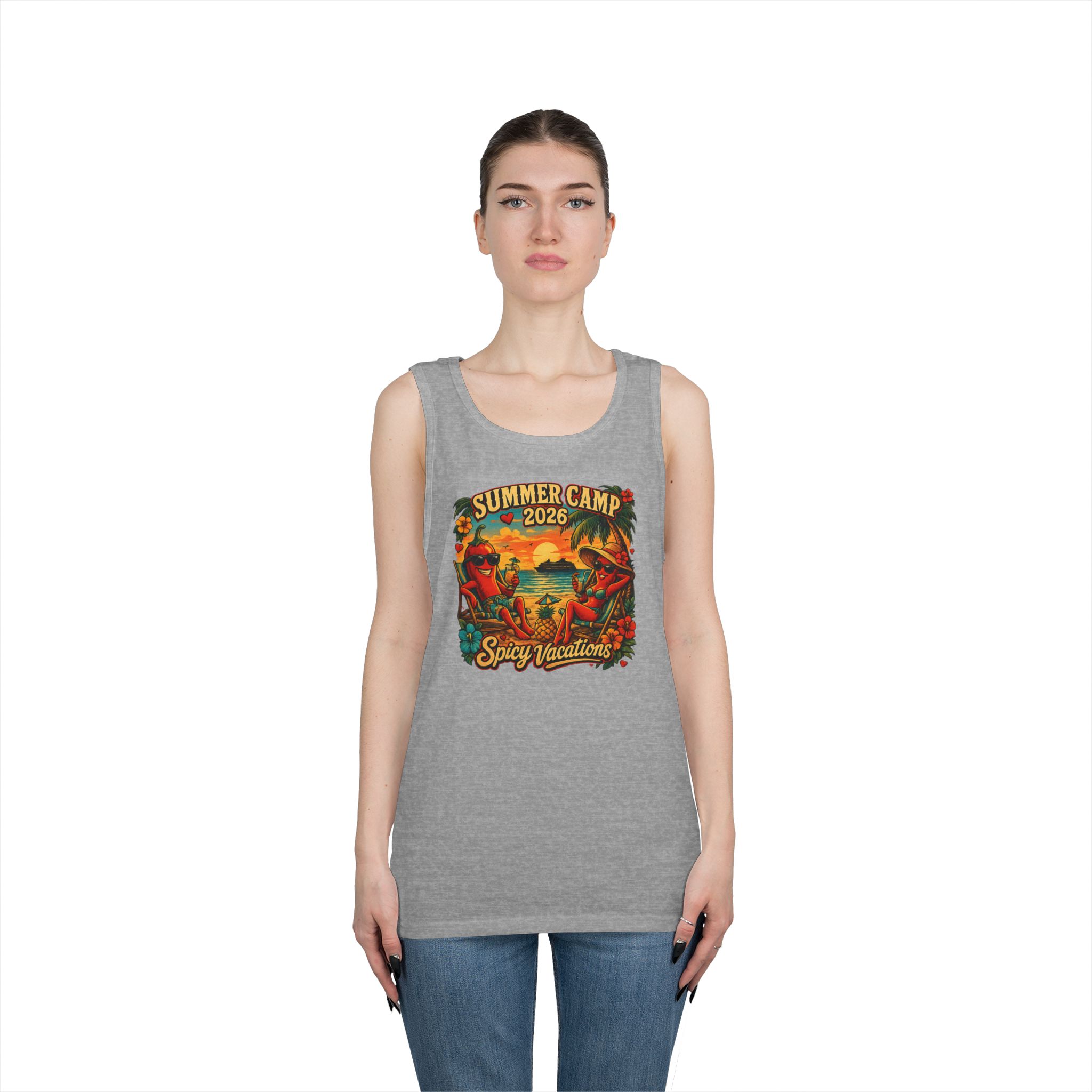 Summer Camp 2026 Men's Tank Top - 4 Colors - Image 11