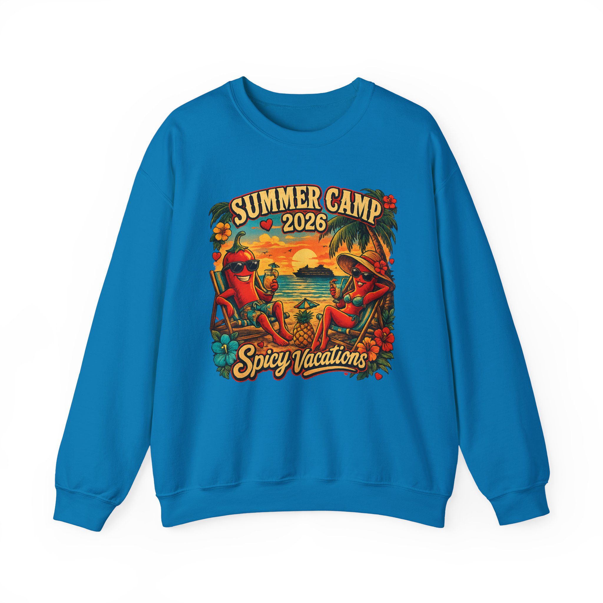 Unisex Crewneck Sweatshirt — "Summer Camp 2026" - 7 Colors - Image 25