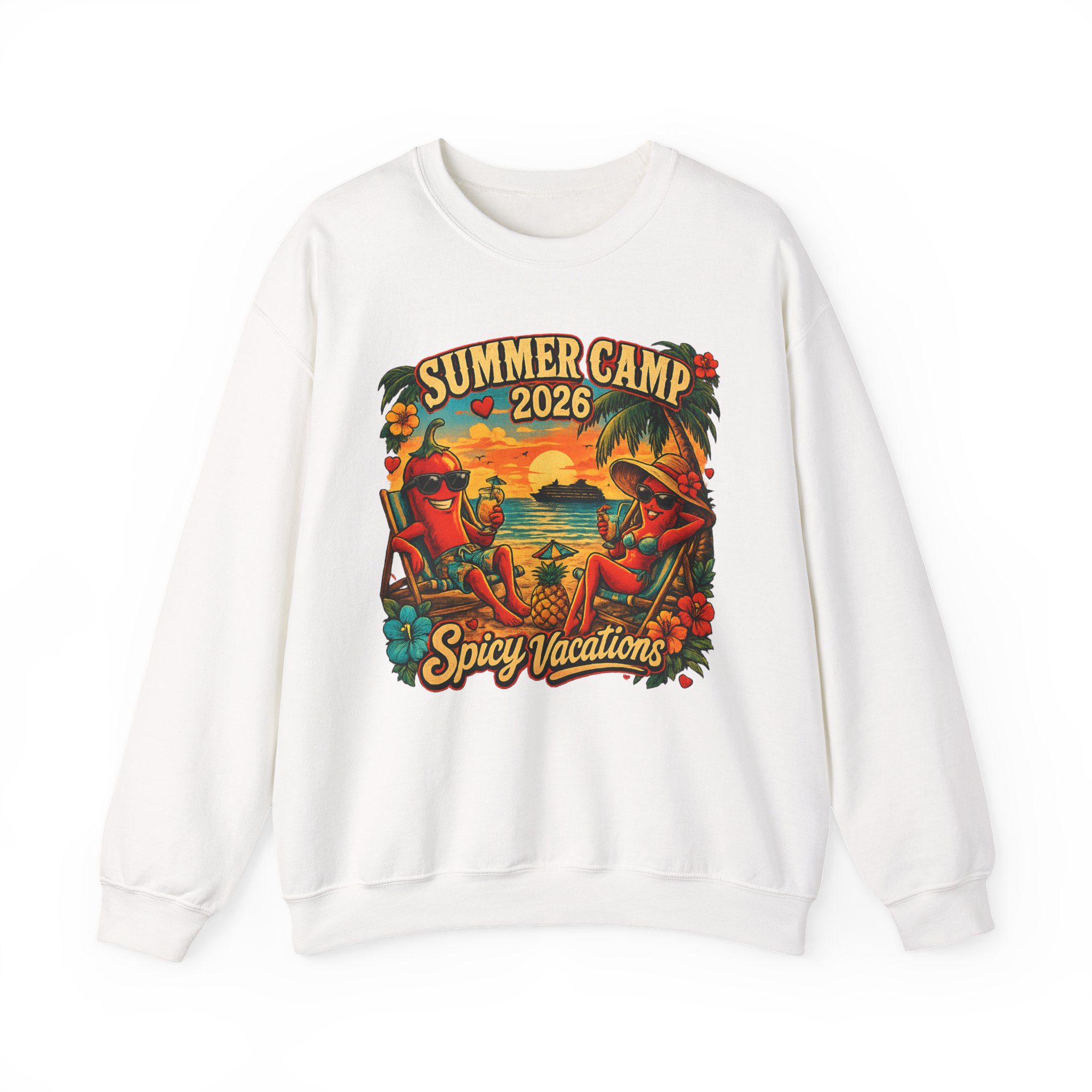 Unisex Crewneck Sweatshirt — "Summer Camp 2026" - 7 Colors - Image 5