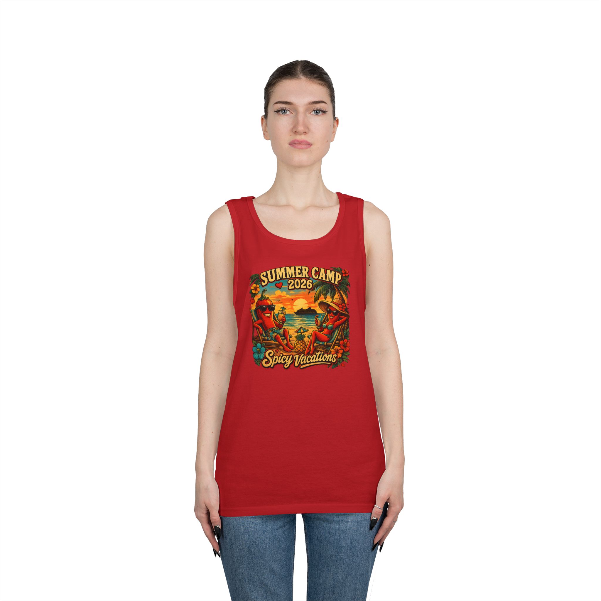 Summer Camp 2026 Men's Tank Top - 4 Colors - Image 4
