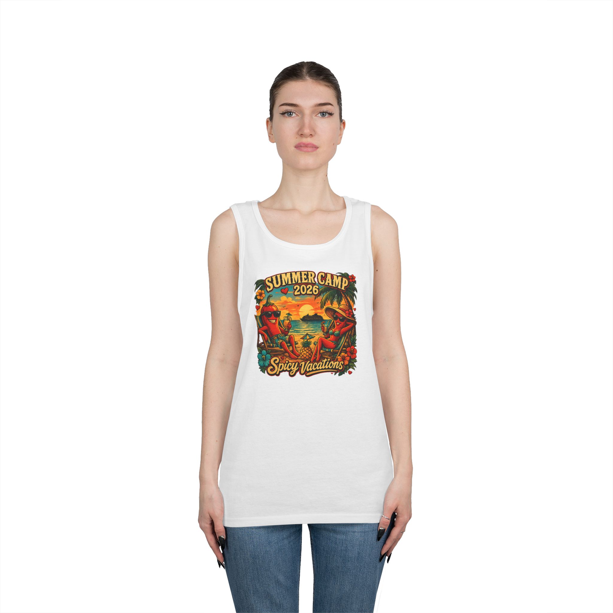 Summer Camp 2026 Men's Tank Top - 4 Colors - Image 7