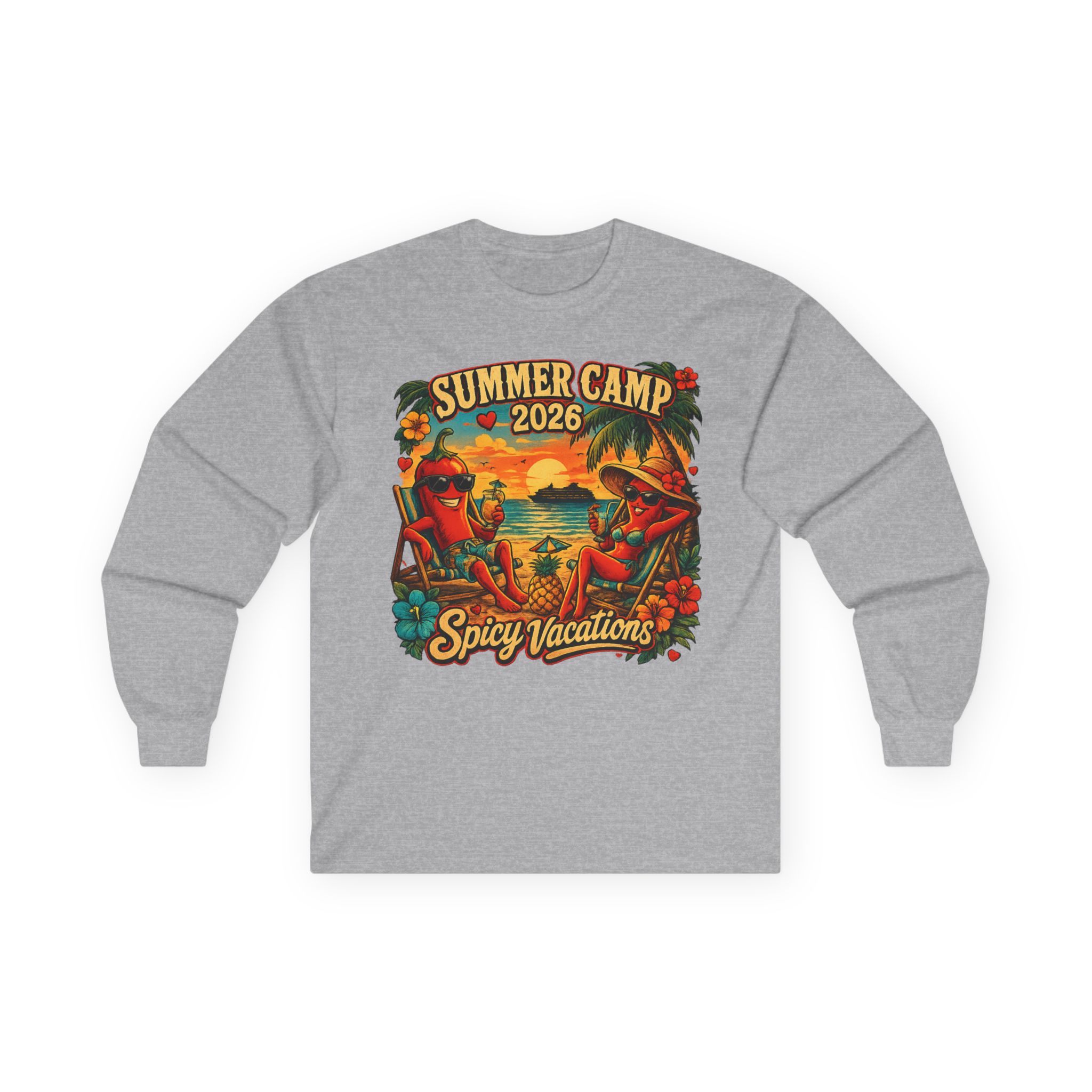 Summer Camp 2026 Long Sleeve Tee — 7 Colors