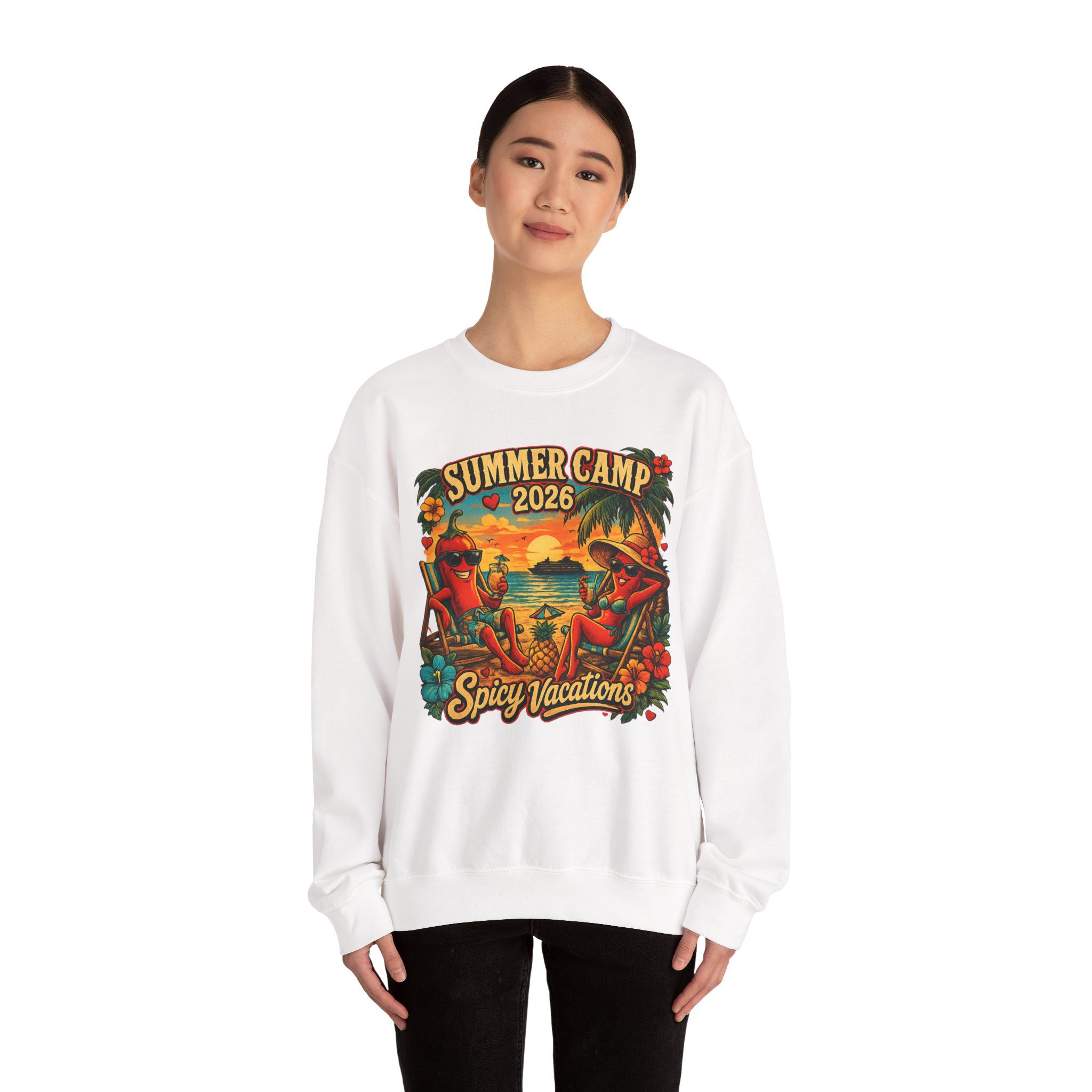 Unisex Crewneck Sweatshirt — "Summer Camp 2026" - 7 Colors - Image 8