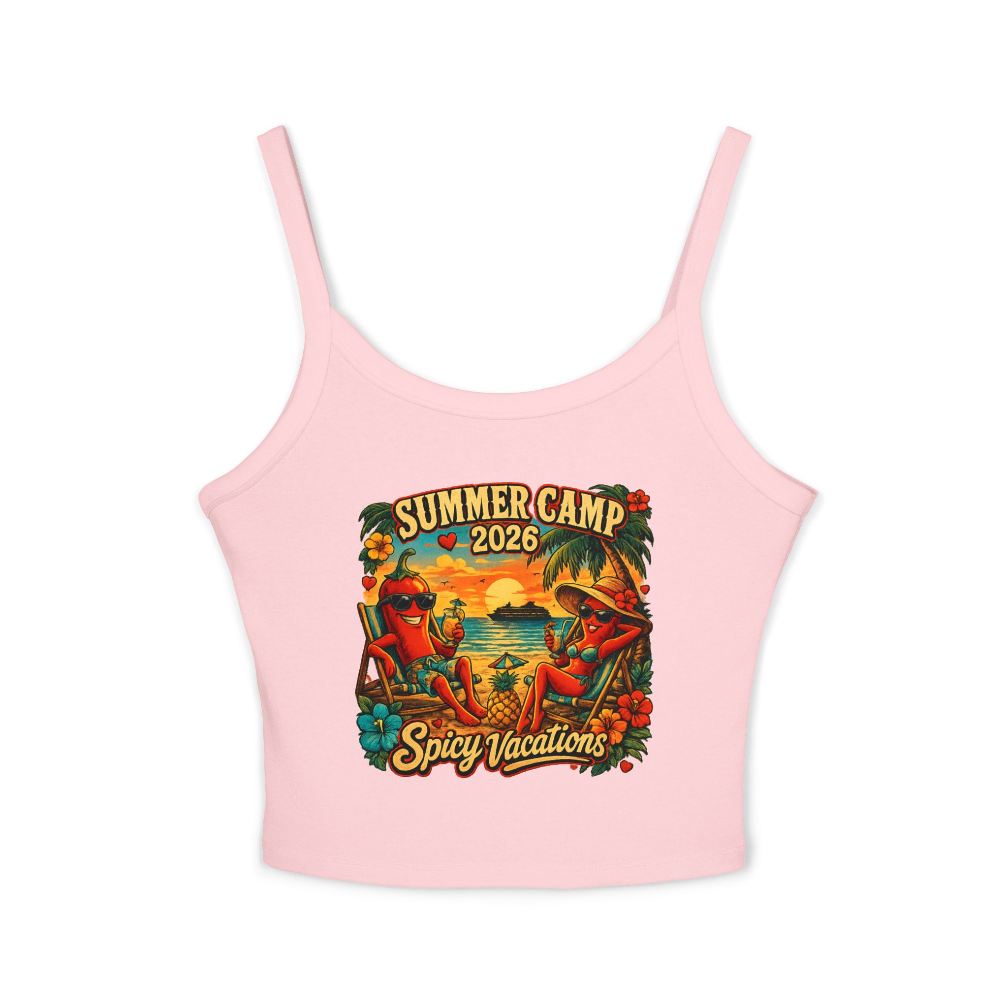 Spaghetti Tank Top — Summer Camp 2026 - 5 Colors - Image 17