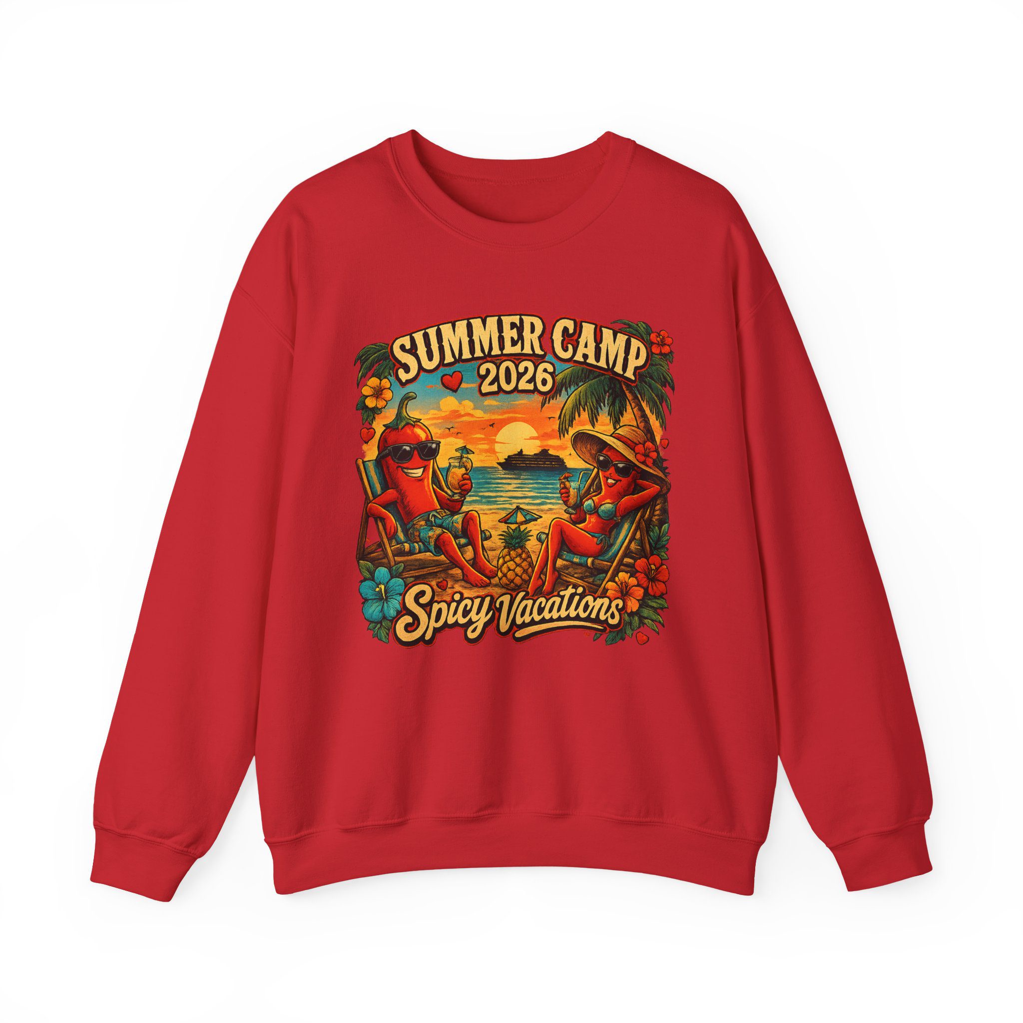 Unisex Crewneck Sweatshirt — "Summer Camp 2026" - 7 Colors - Image 37