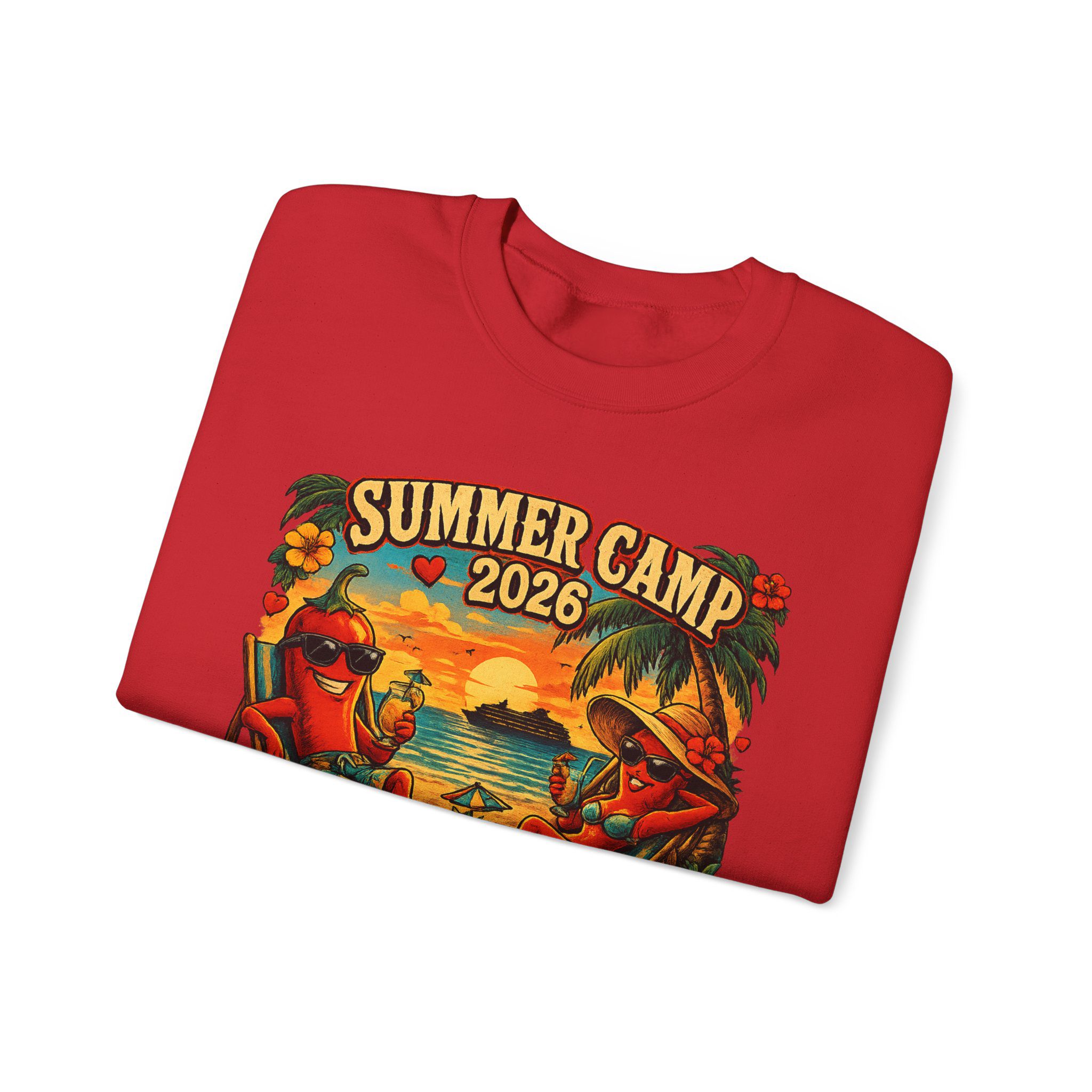 Unisex Crewneck Sweatshirt — "Summer Camp 2026" - 7 Colors - Image 39
