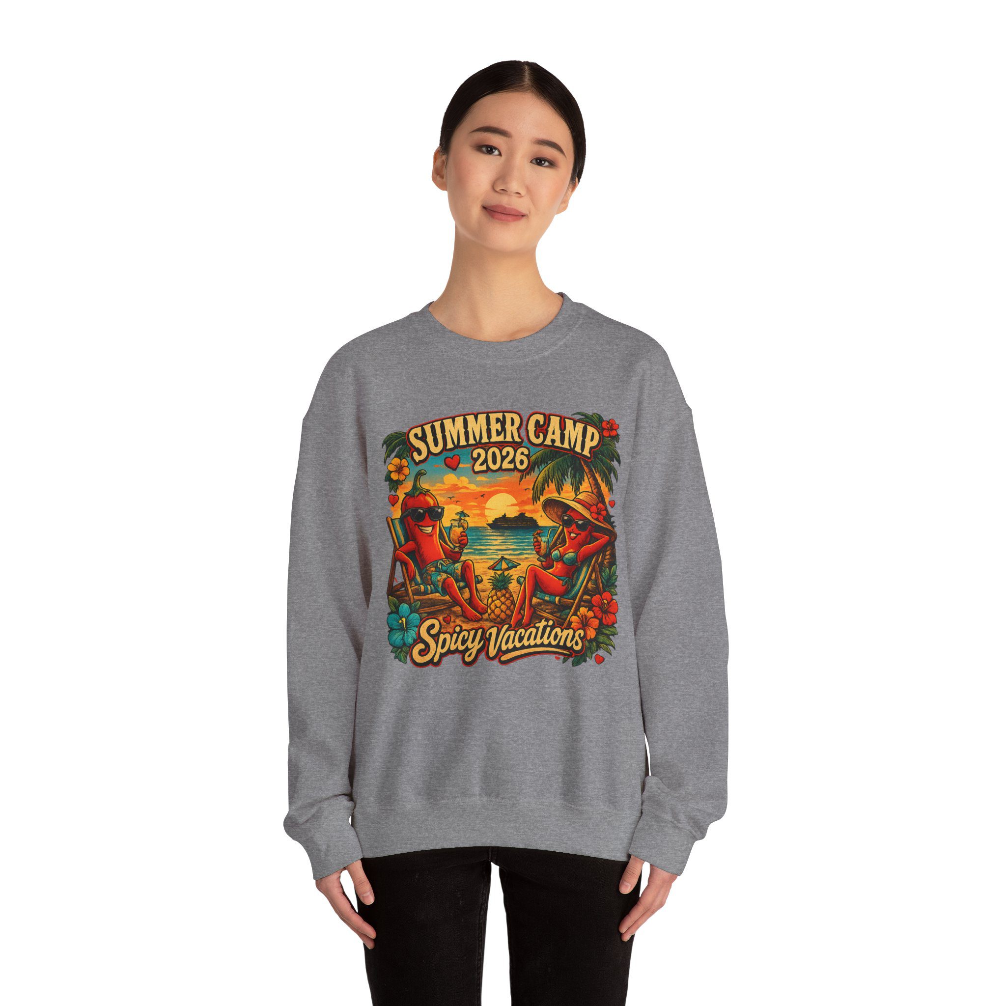 Unisex Crewneck Sweatshirt — "Summer Camp 2026" - 7 Colors - Image 20