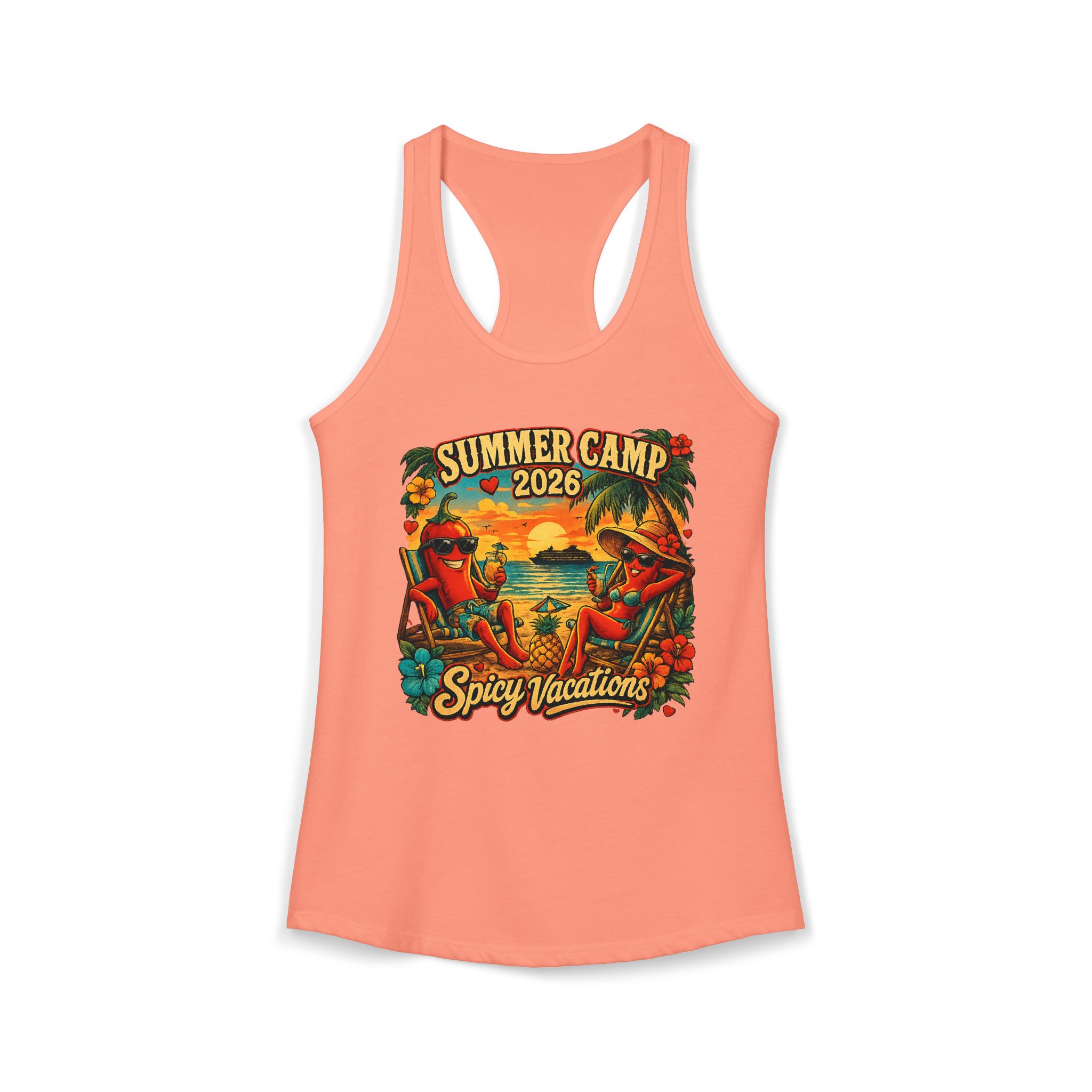 Summer Camp 2026 Women's Racerback Tank - 7 Colors - Image 17