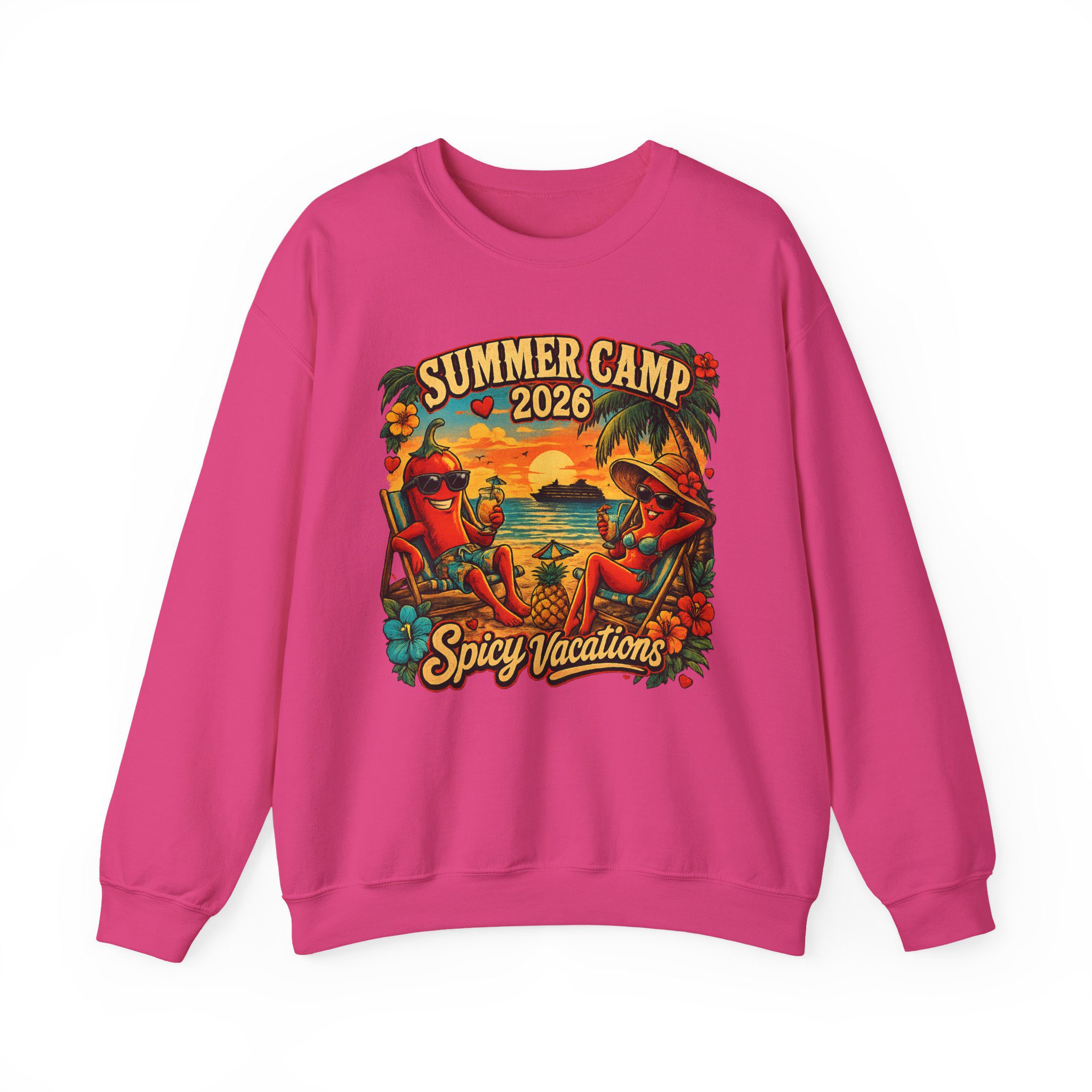 Unisex Crewneck Sweatshirt — "Summer Camp 2026" - 7 Colors - Image 33