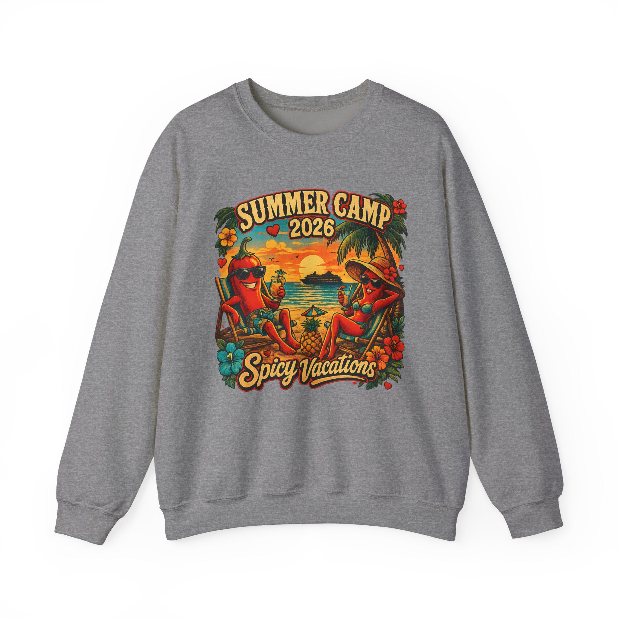Unisex Crewneck Sweatshirt — "Summer Camp 2026" - 7 Colors - Image 17