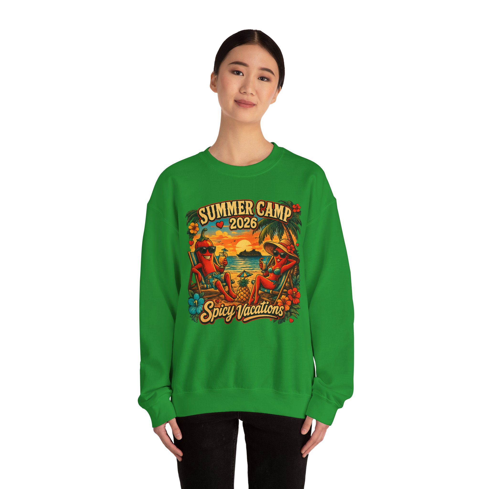 Unisex Crewneck Sweatshirt — "Summer Camp 2026" - 7 Colors - Image 24