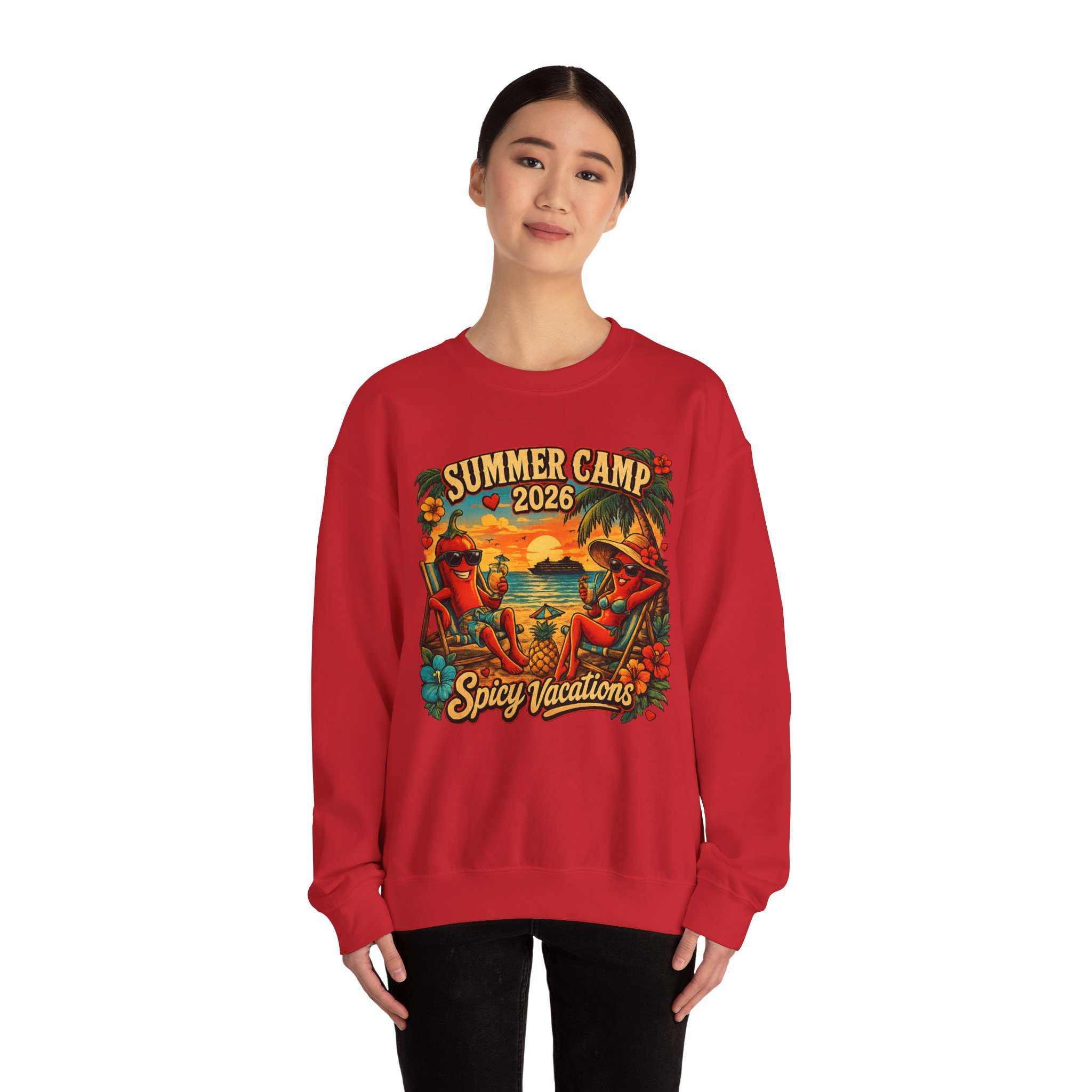 Unisex Crewneck Sweatshirt — "Summer Camp 2026" - 7 Colors - Image 40