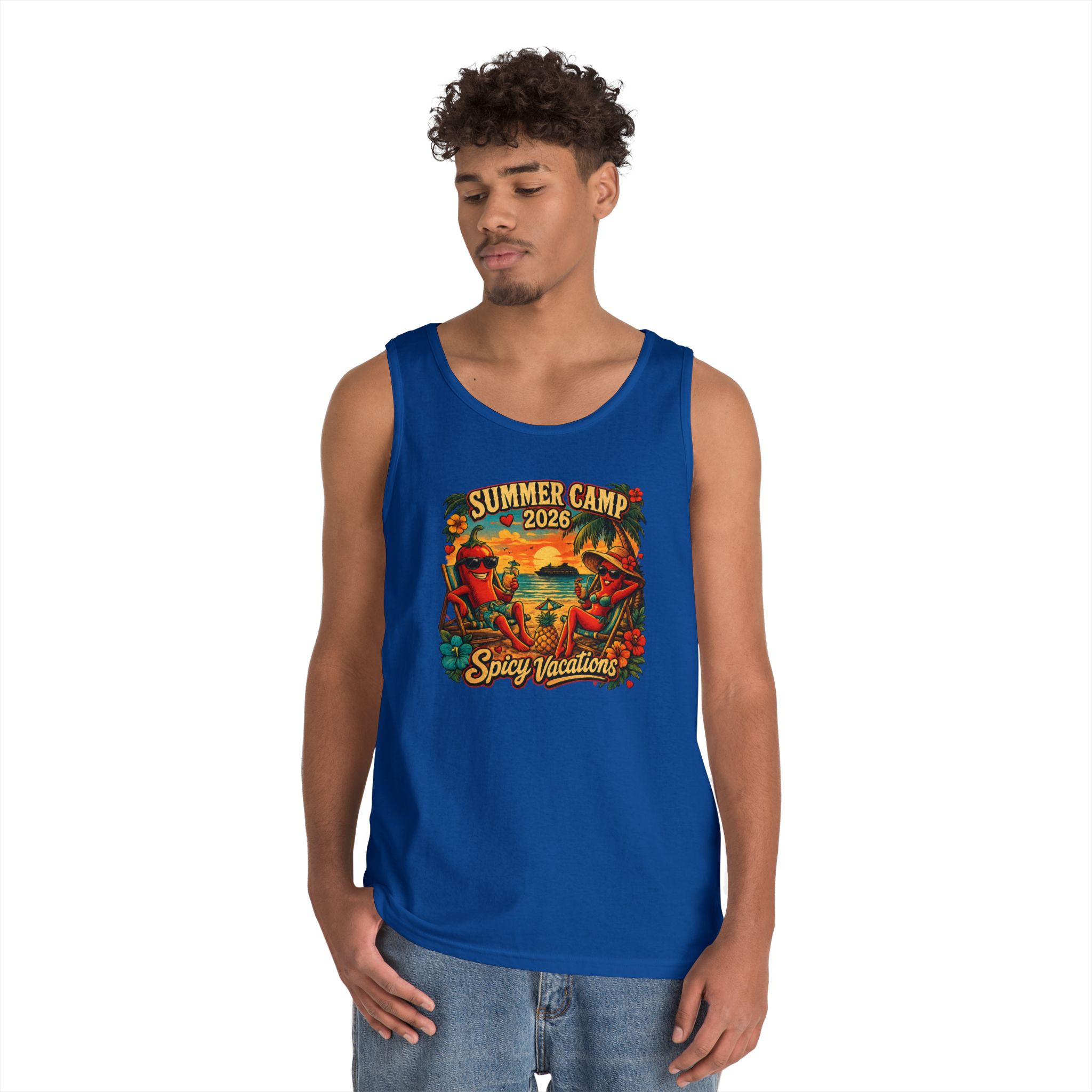 Summer Camp 2026 Men's Tank Top - 4 Colors - Image 16
