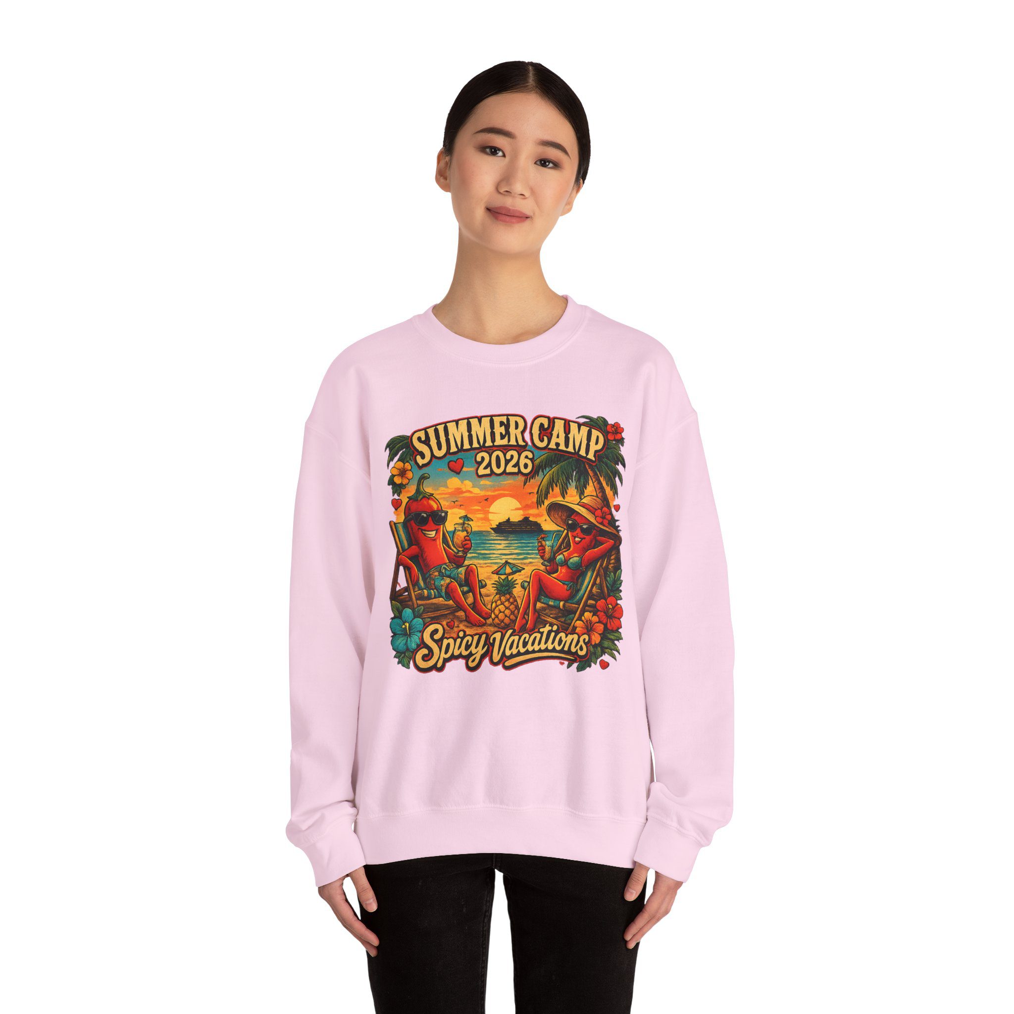 Unisex Crewneck Sweatshirt — "Summer Camp 2026" - 7 Colors - Image 32