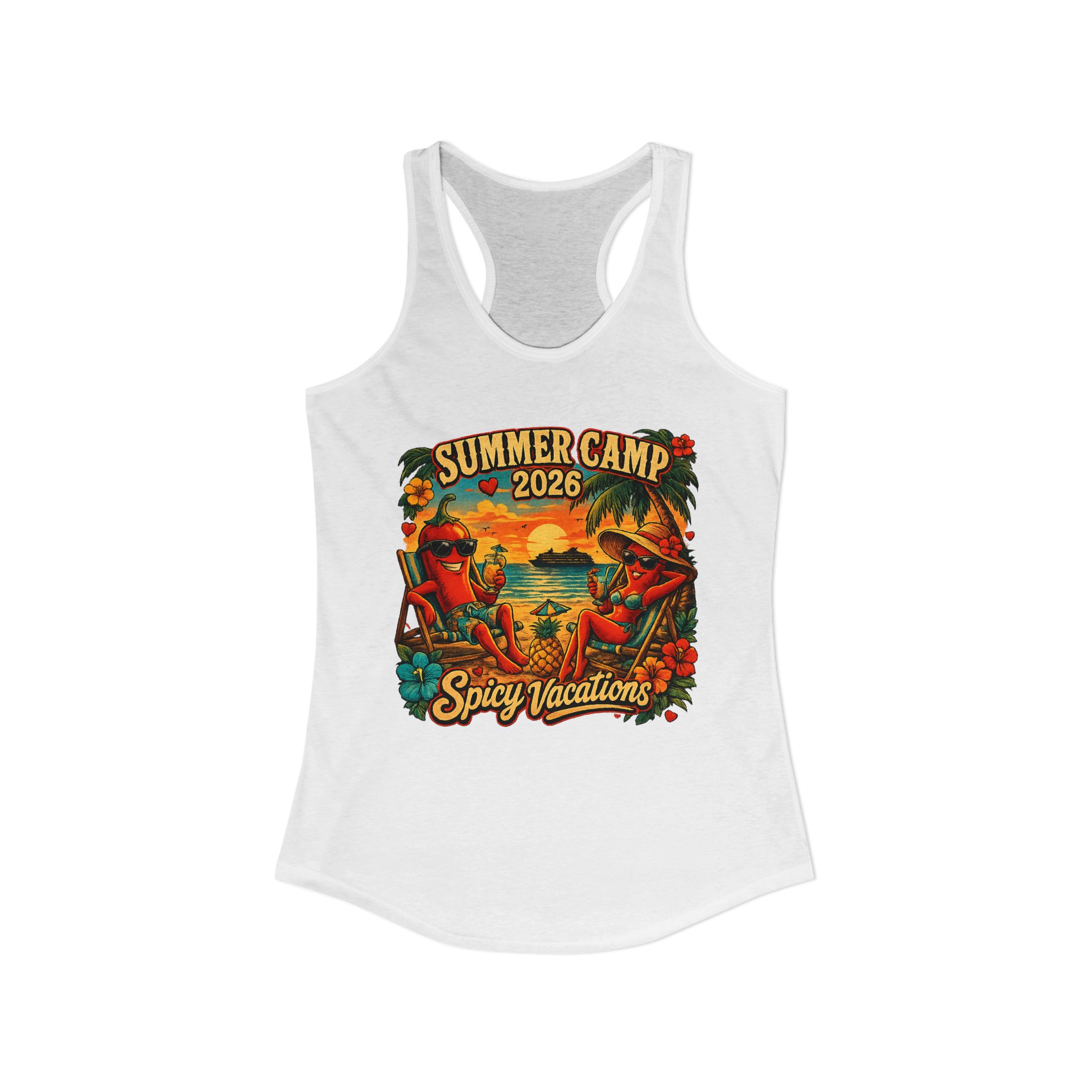 Summer Camp 2026 Women's Racerback Tank - 7 Colors - Image 6