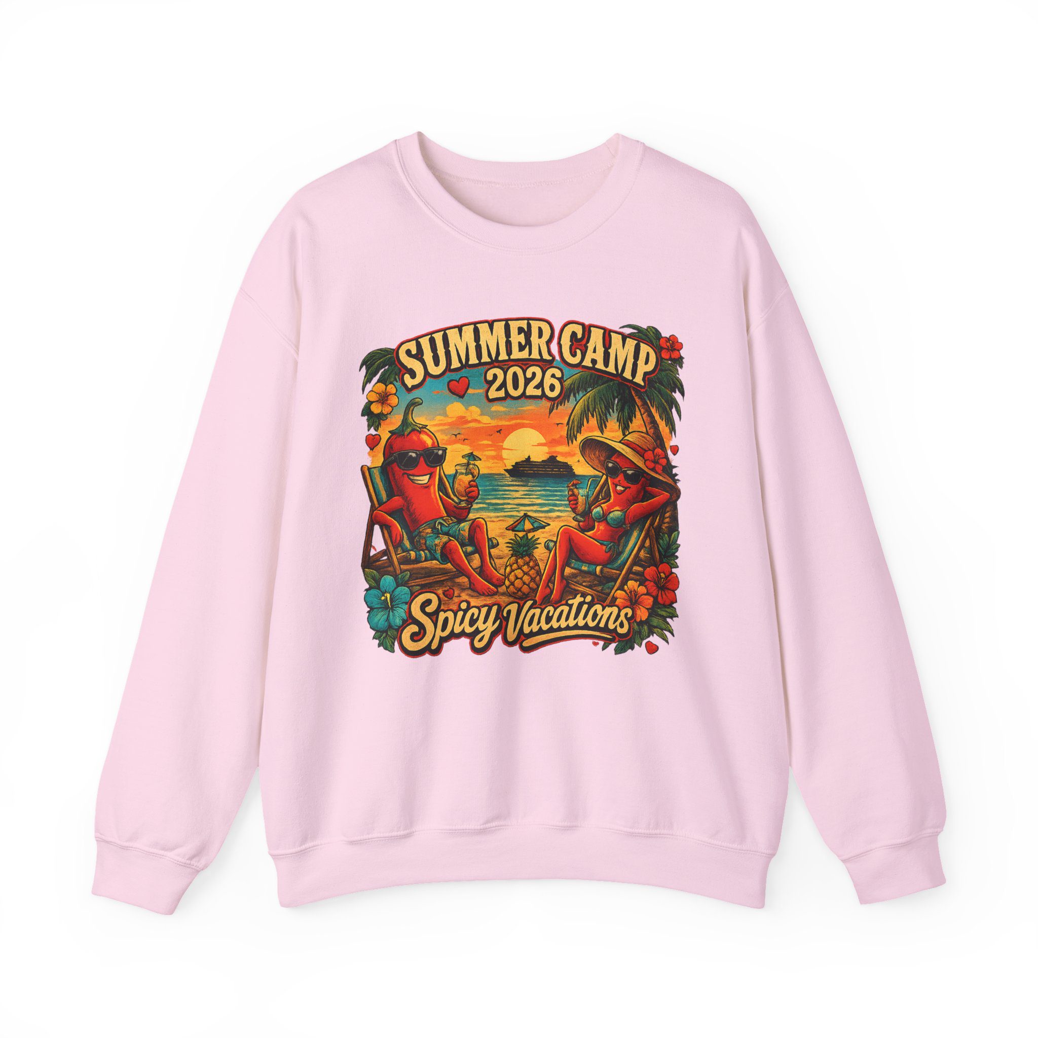 Unisex Crewneck Sweatshirt — "Summer Camp 2026" - 7 Colors - Image 29