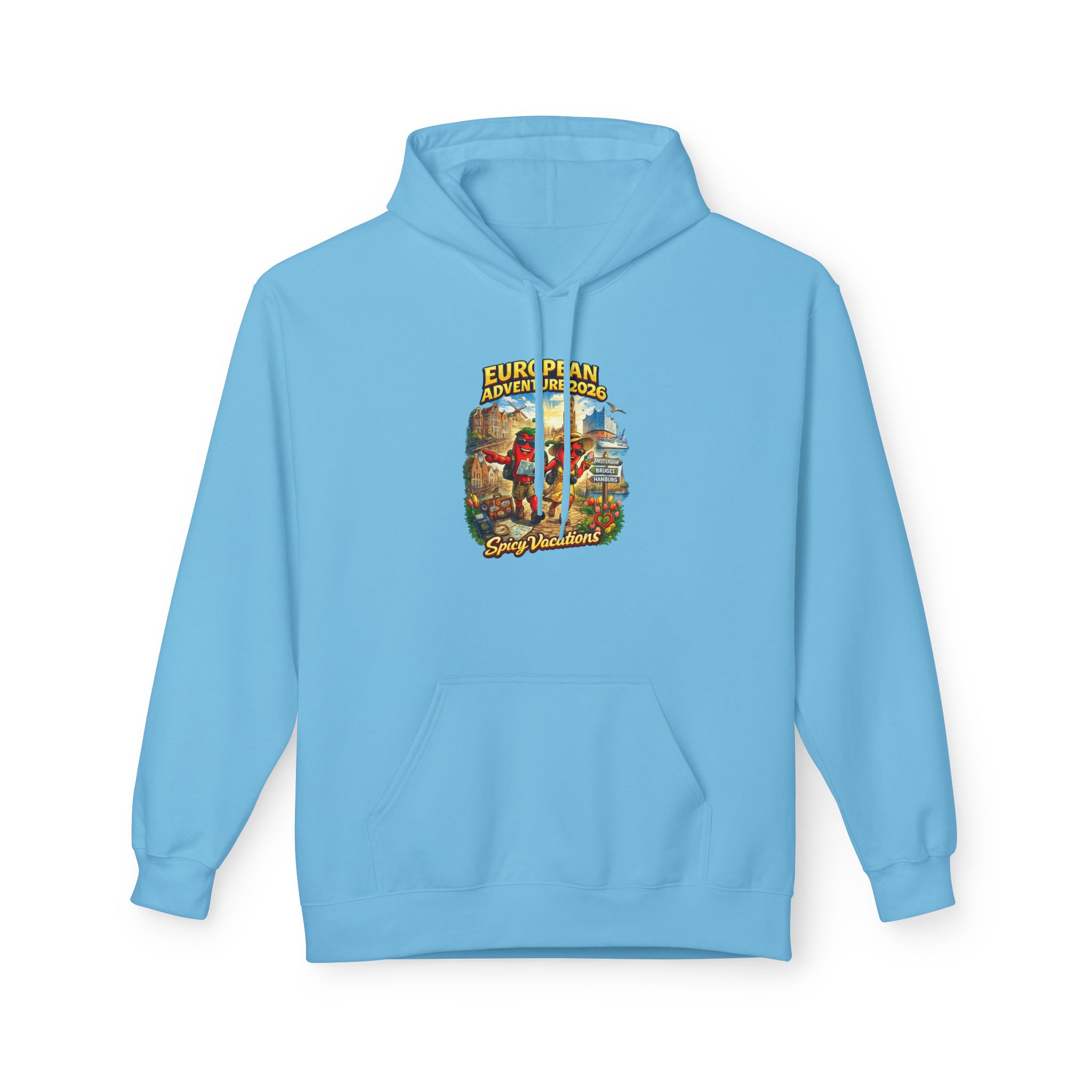 European Adventure 2026 Unisex Hoodie - 11 Colors - Image 21