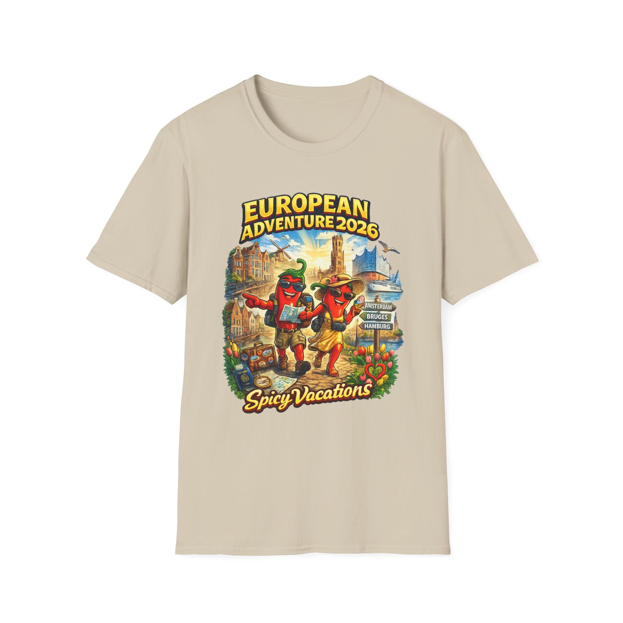 European Adventure 2026 T‑Shirt - 10 Colors - Image 2