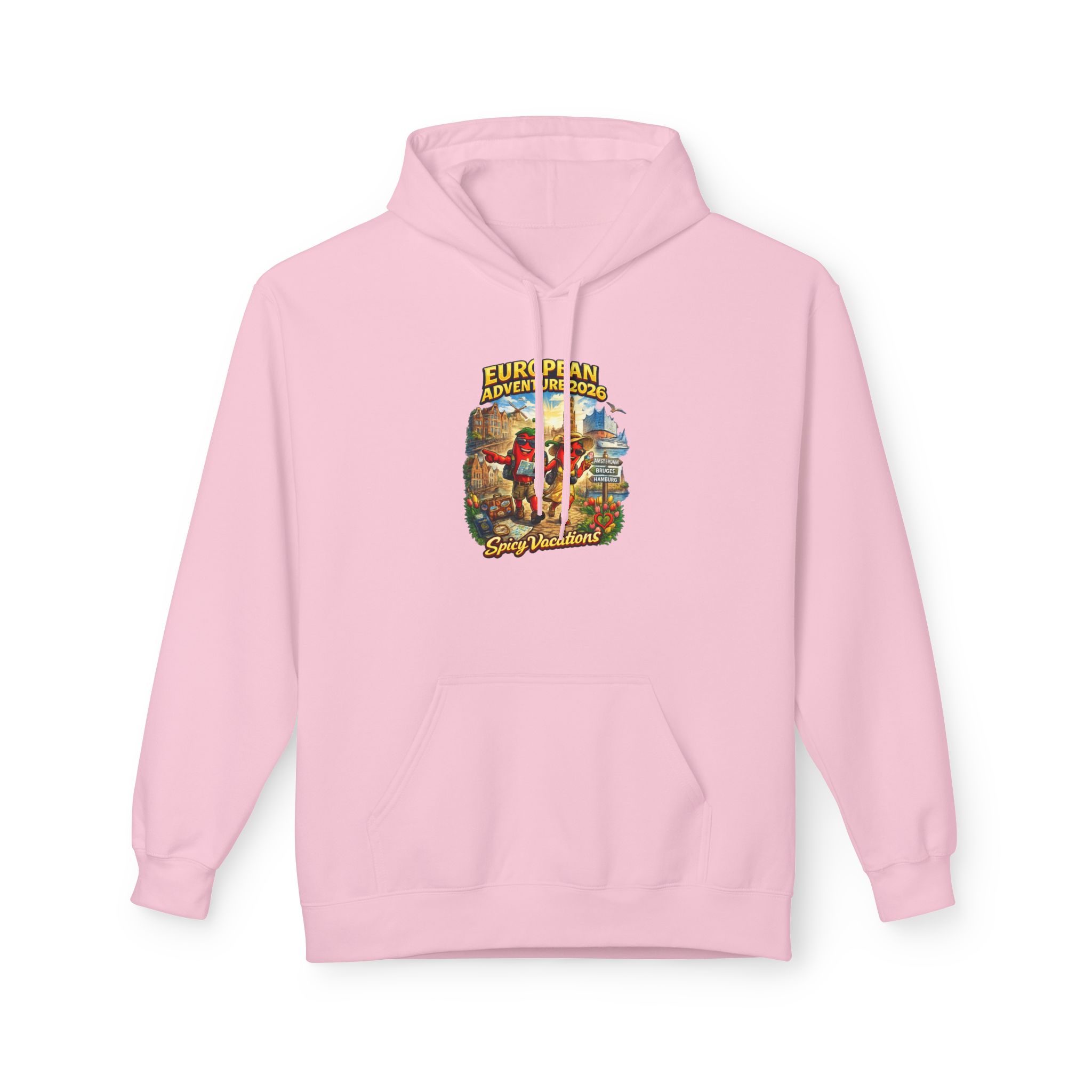 European Adventure 2026 Unisex Hoodie - 11 Colors - Image 29