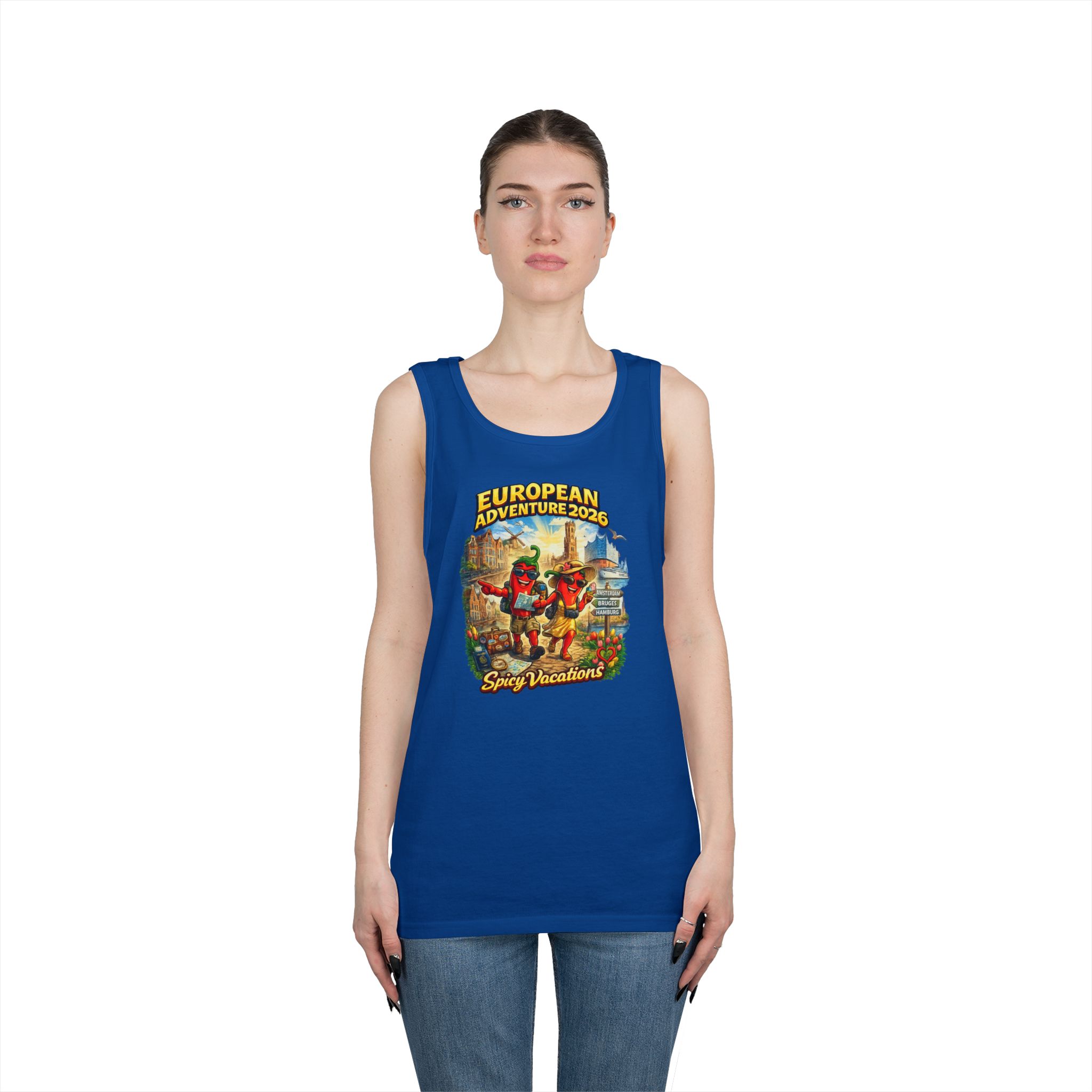 European Adventure 2026 Men's Tank Top - 4 Colors - Image 15
