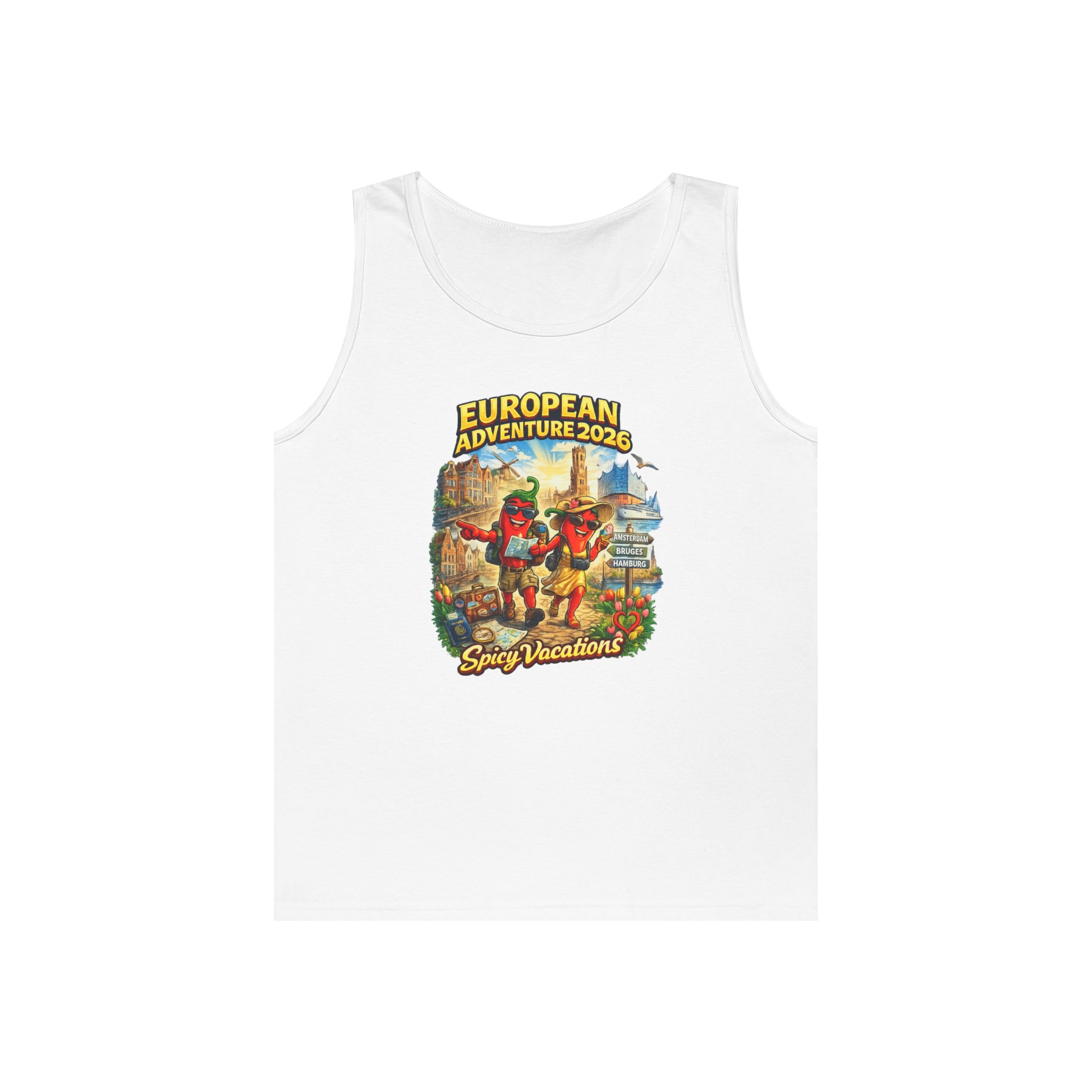 European Adventure 2026 Men's Tank Top - 4 Colors - Image 5