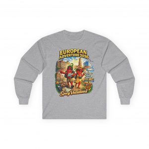 European Adventure 2026 Long Sleeve Tee — 7 Colors