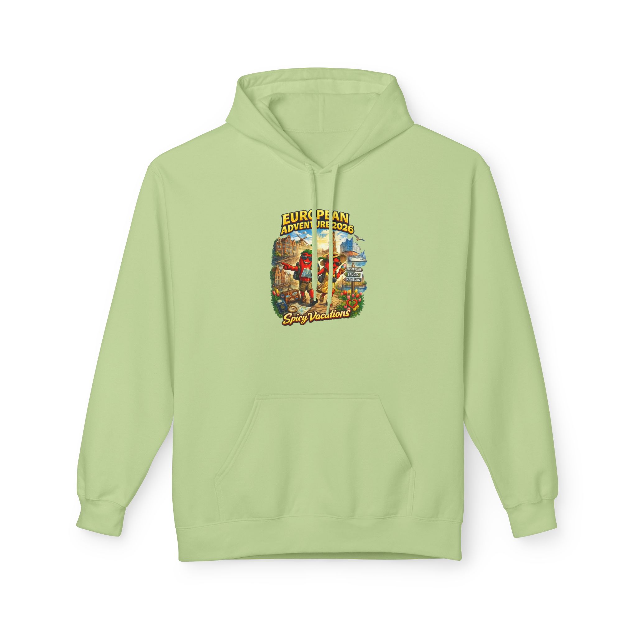 European Adventure 2026 Unisex Hoodie - 11 Colors - Image 17