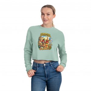 'European Adventure 2026' - Spicy Vacations Cropped Sweatshirt