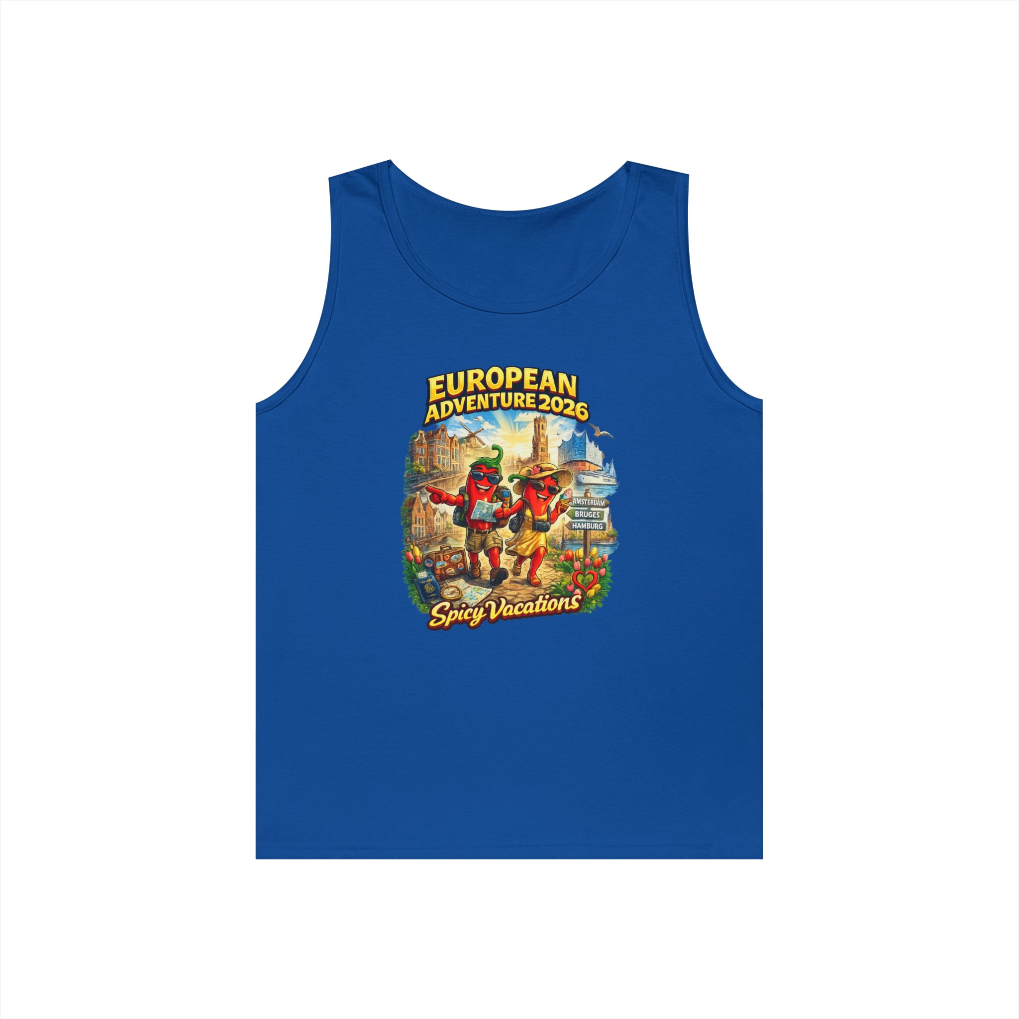 European Adventure 2026 Men's Tank Top - 4 Colors - Image 13