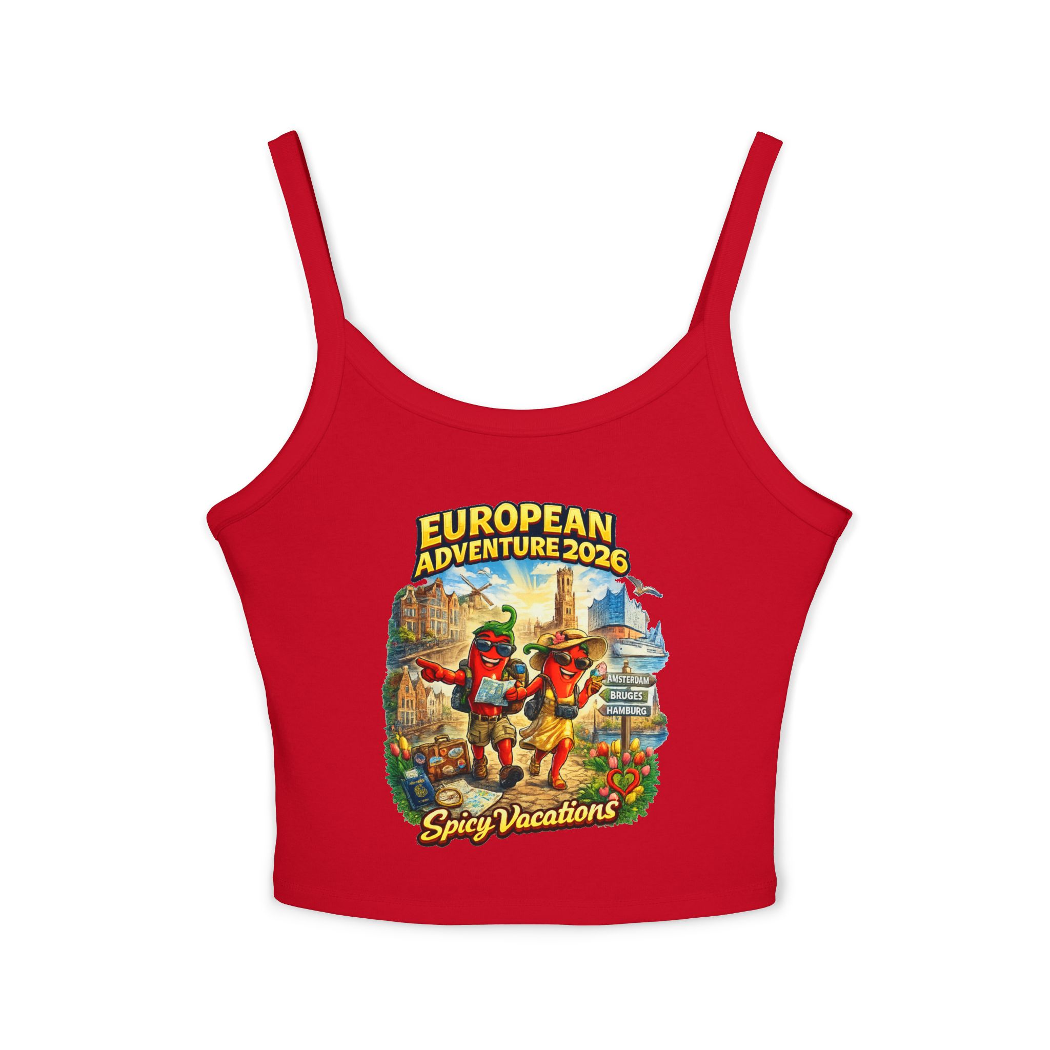 European Adventure 2026 - Spaghetti Tank Top - 5 Colors - Image 13