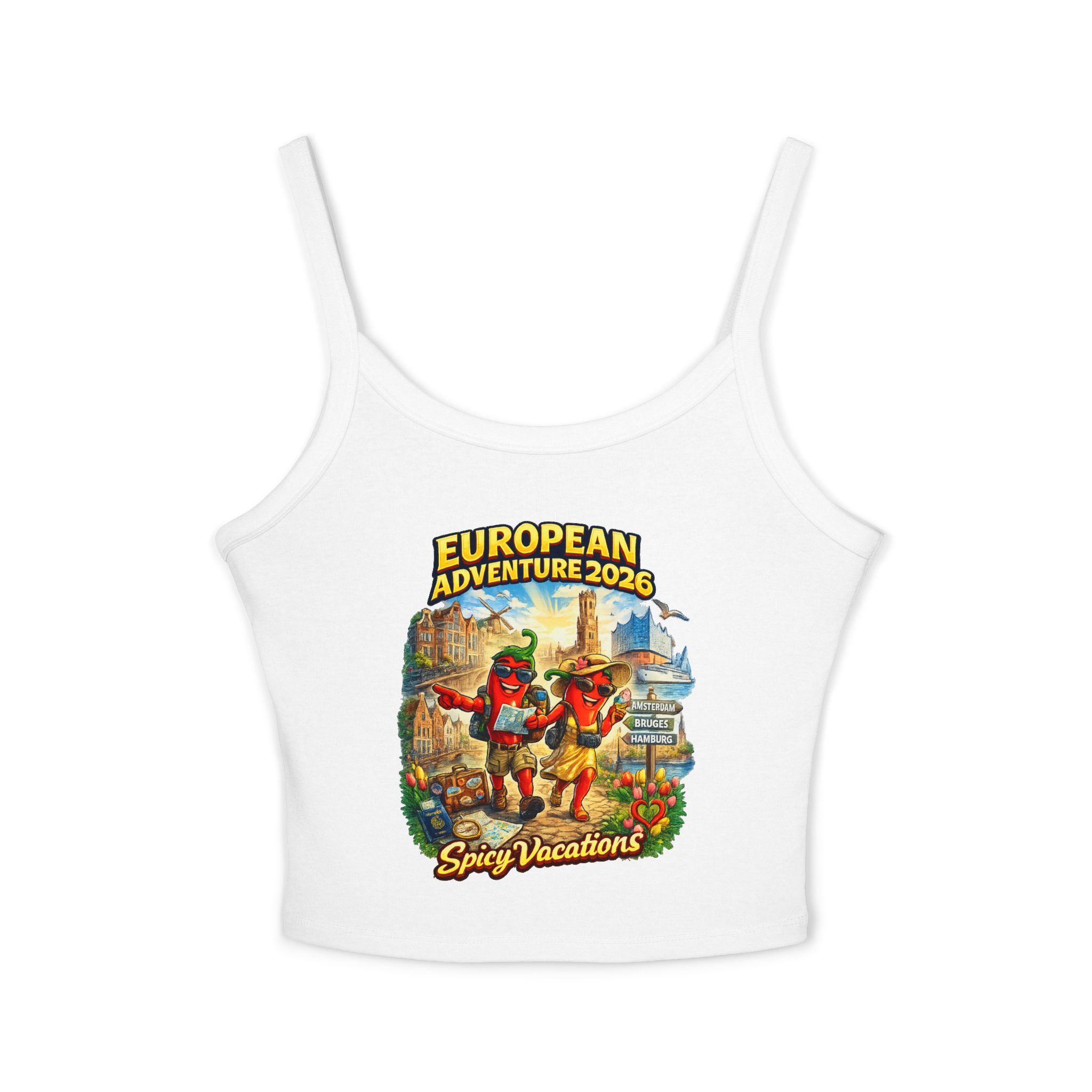 European Adventure 2026 - Spaghetti Tank Top - 5 Colors - Image 5
