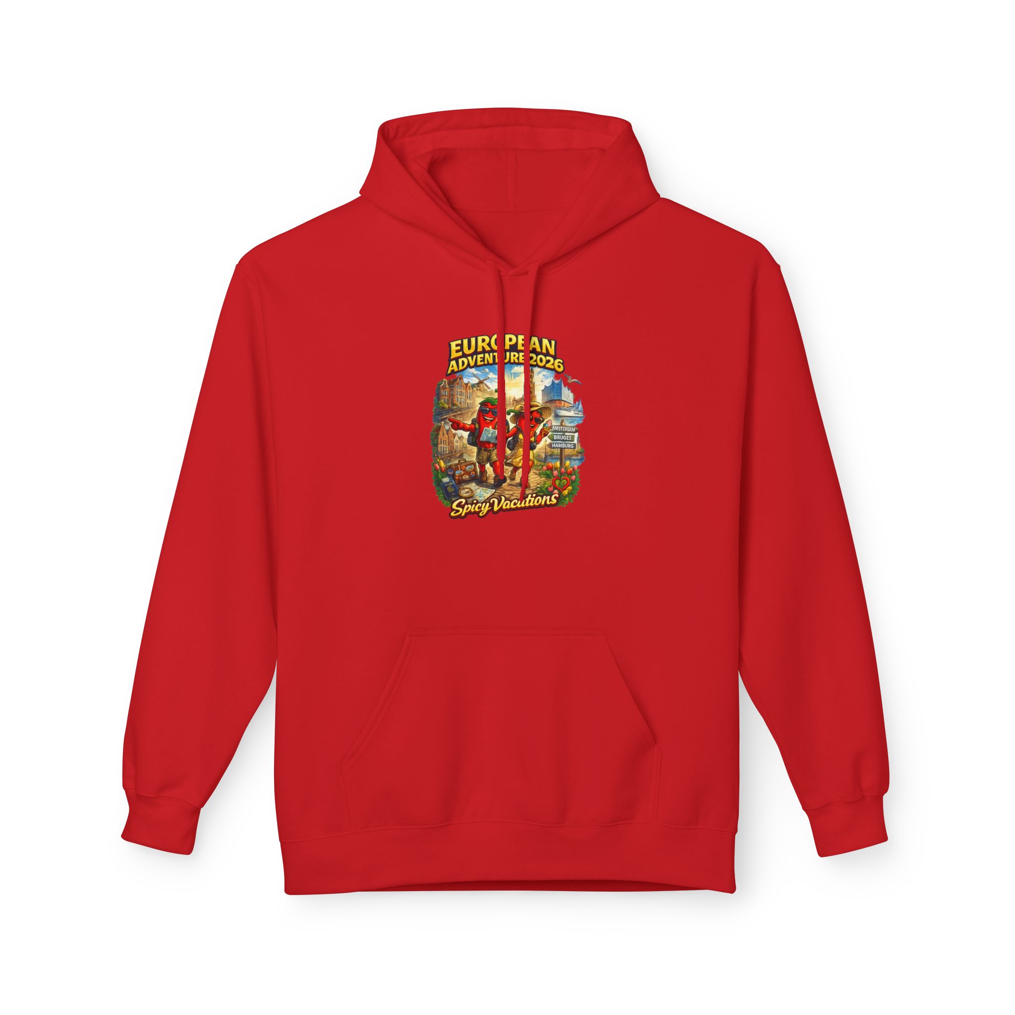 European Adventure 2026 Unisex Hoodie - 11 Colors - Image 41