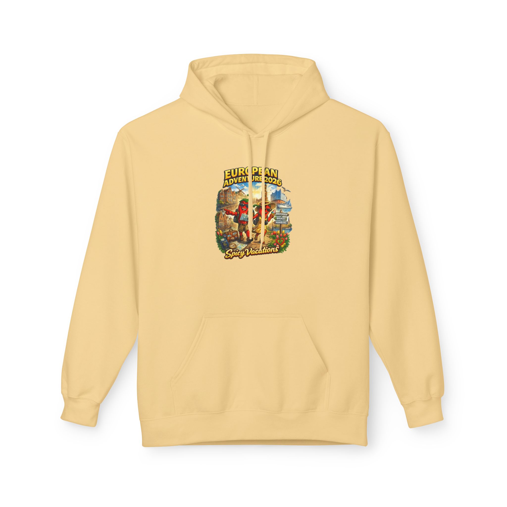 European Adventure 2026 Unisex Hoodie - 11 Colors - Image 9