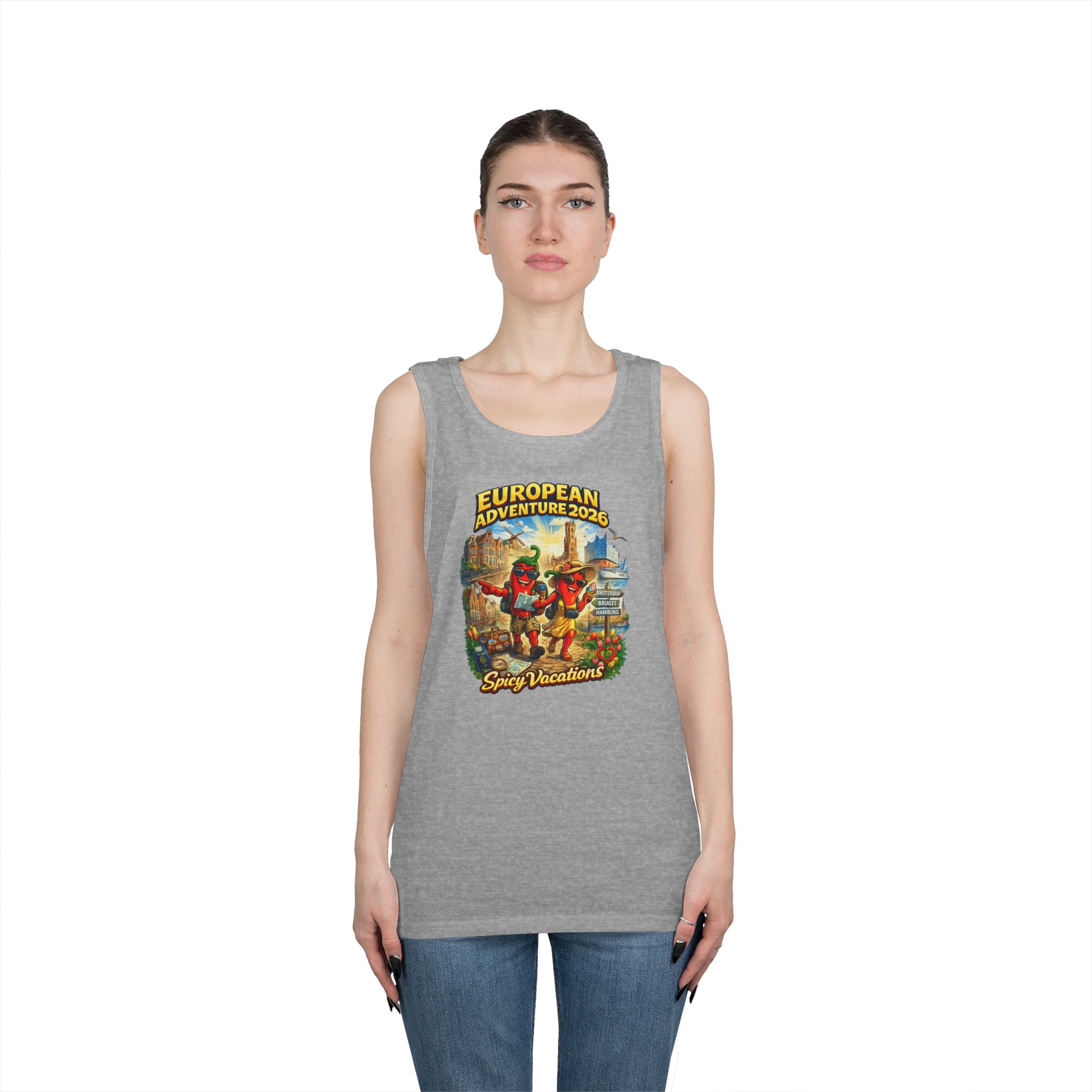 European Adventure 2026 Men's Tank Top - 4 Colors - Image 11