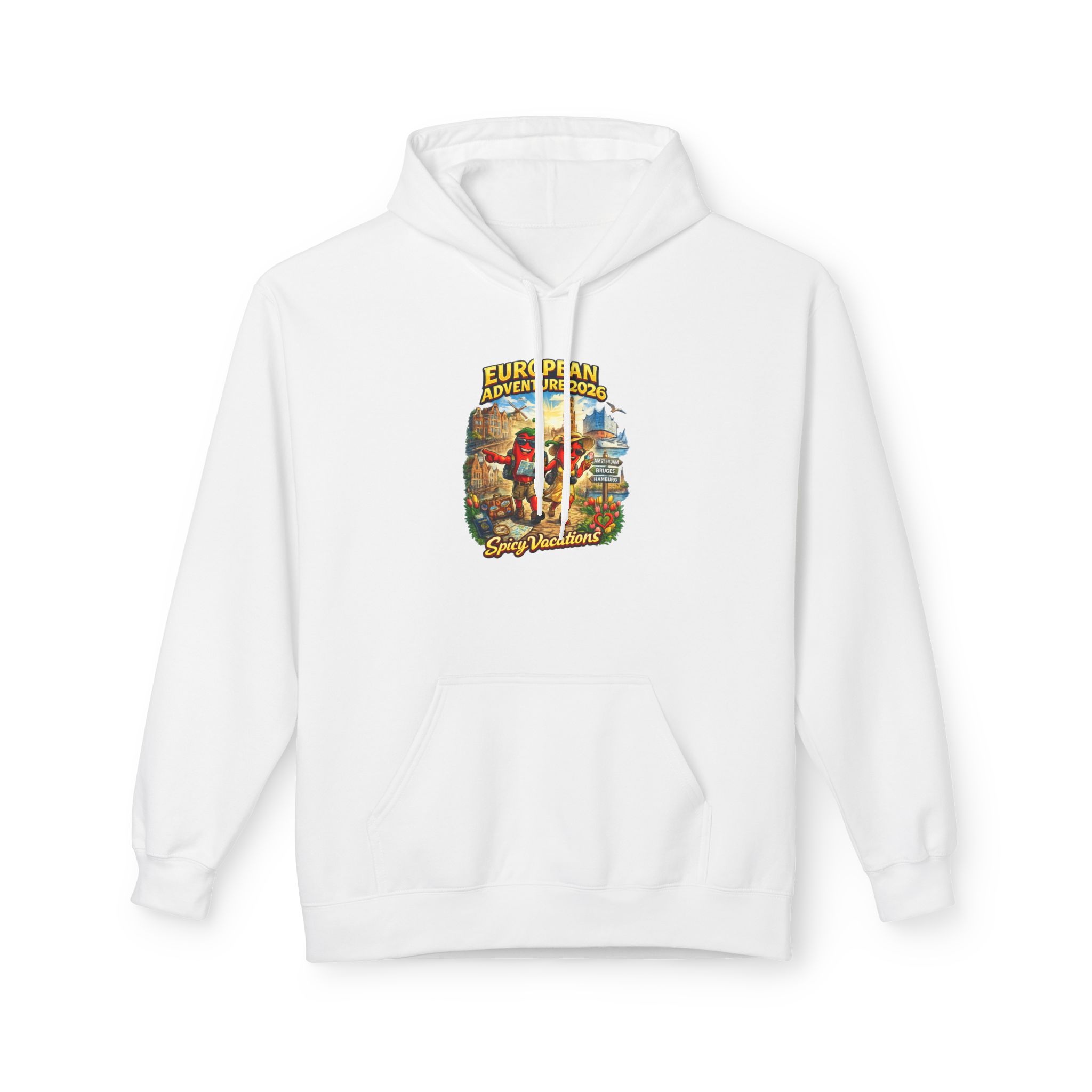 European Adventure 2026 Unisex Hoodie - 11 Colors - Image 5