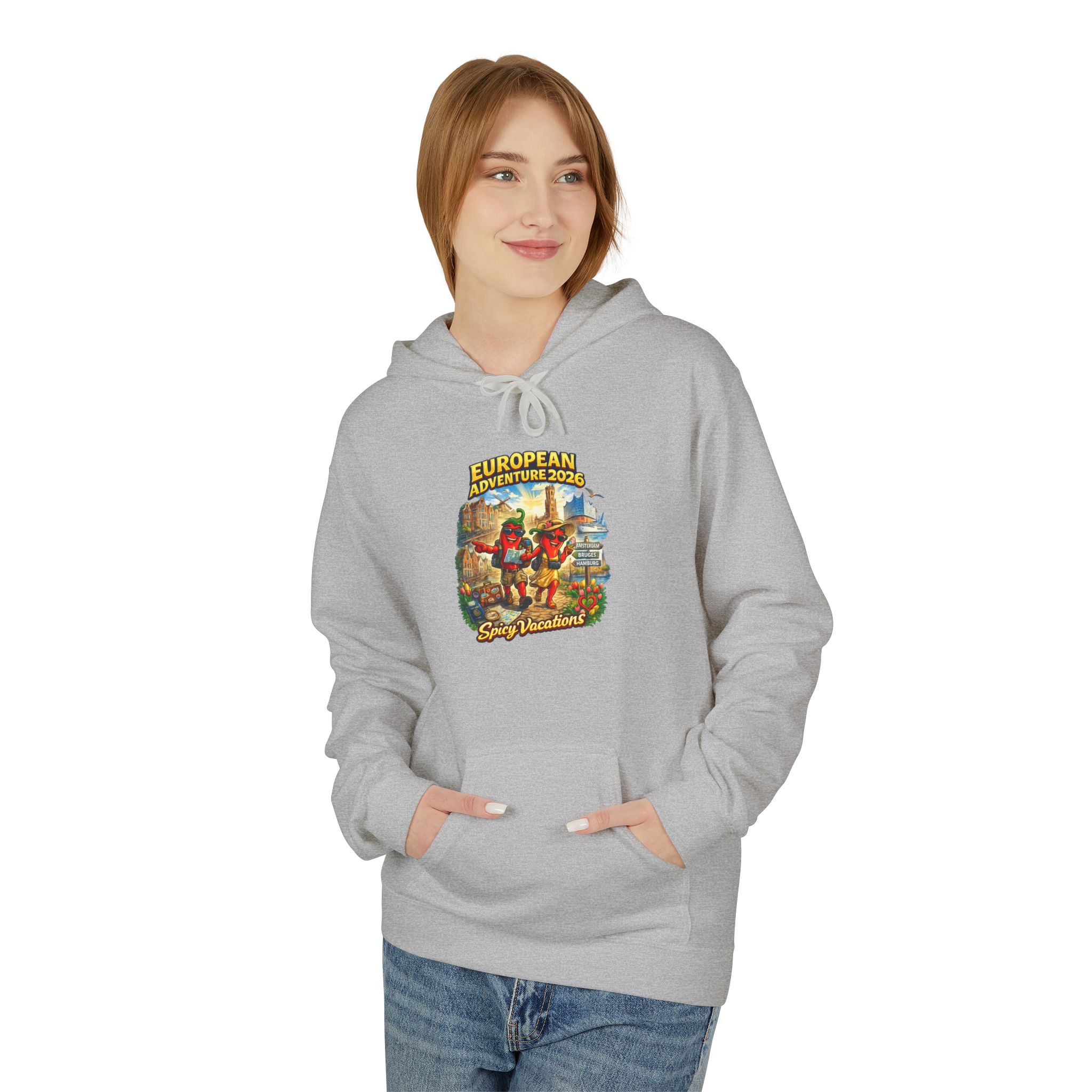 European Adventure 2026 Unisex Hoodie - 11 Colors - Image 15