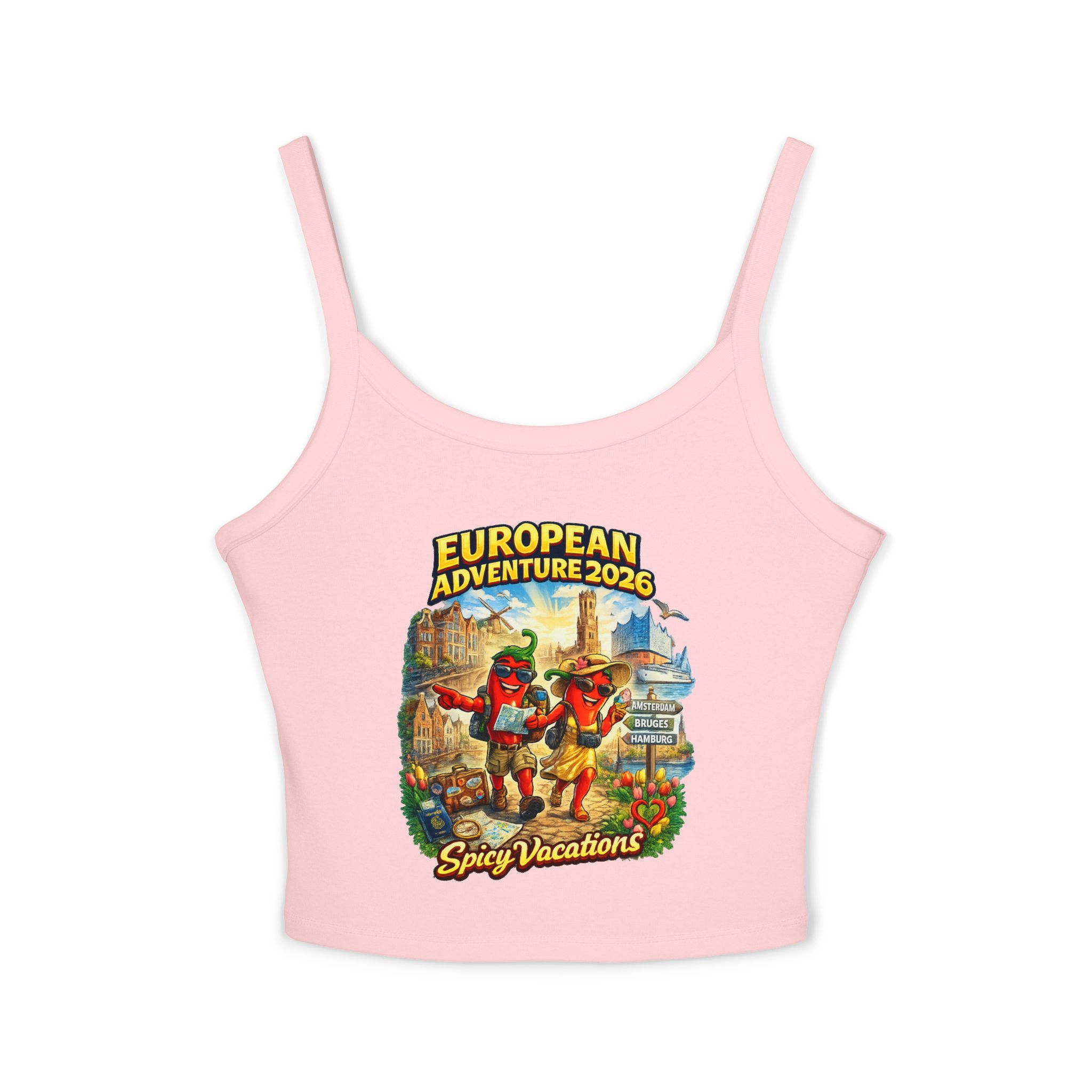 European Adventure 2026 - Spaghetti Tank Top - 5 Colors - Image 17